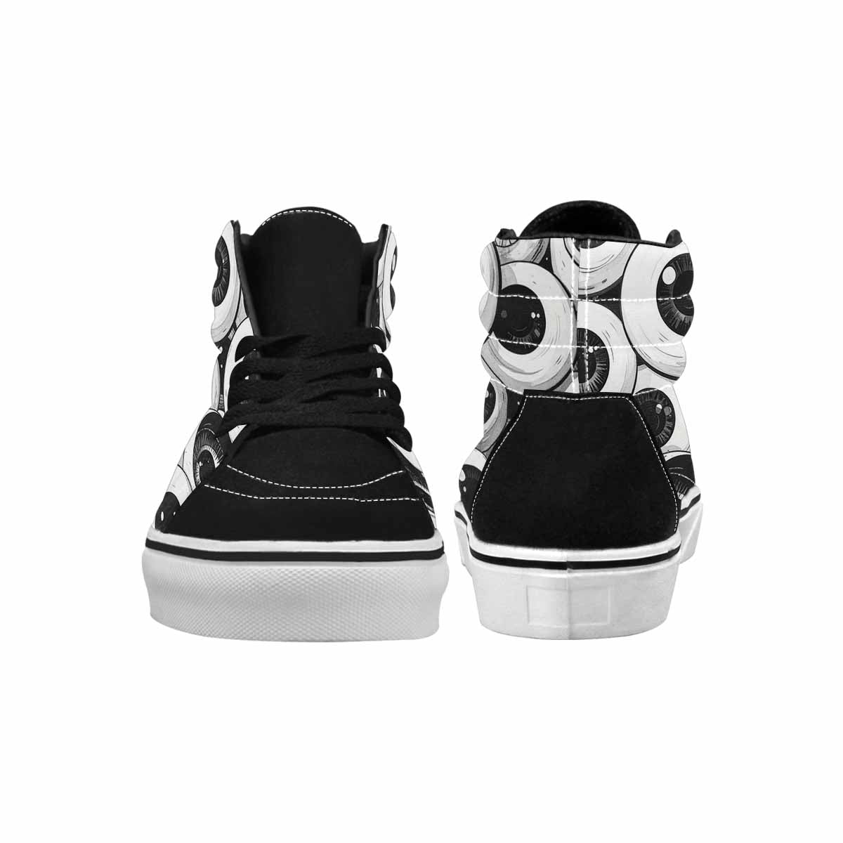 MEN'S Googly Cartoon Eyeballs High Top Canvas Dreamcore Sneakers
