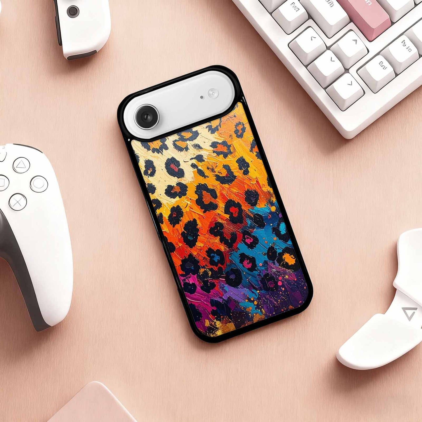 iPhone 17 Air Case — Full Color Vibrant Animal Print Animal, Custom Art Phone Cover