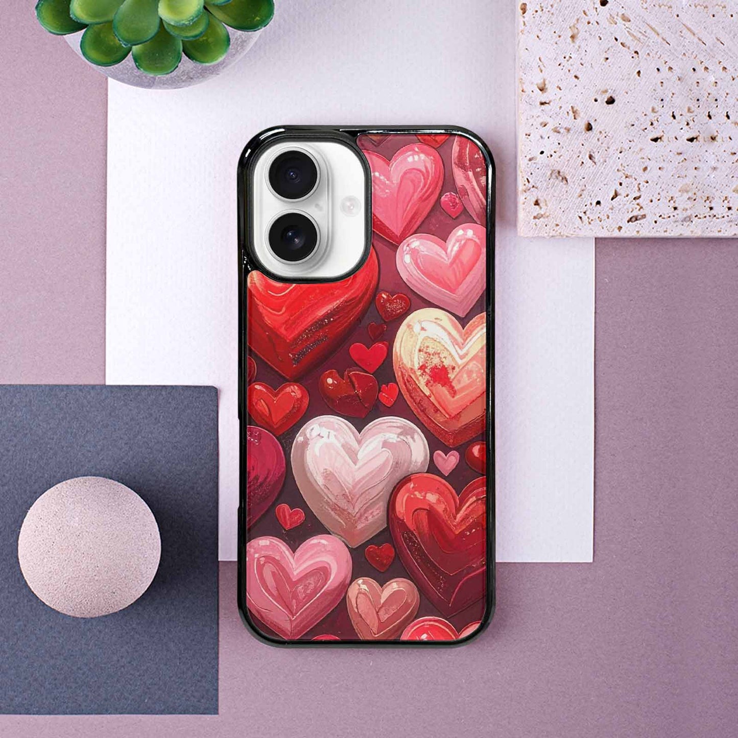 iPhone 16 Case — No Words Or Writings On The, Customized Protective Case