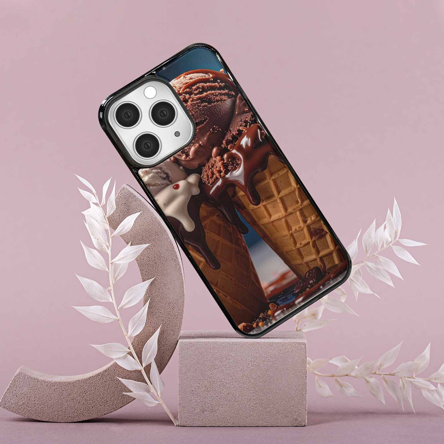 iPhone 15 Pro Max Case — Extreme Close Up Shot Only Drippig, Custom Made Phone Cover