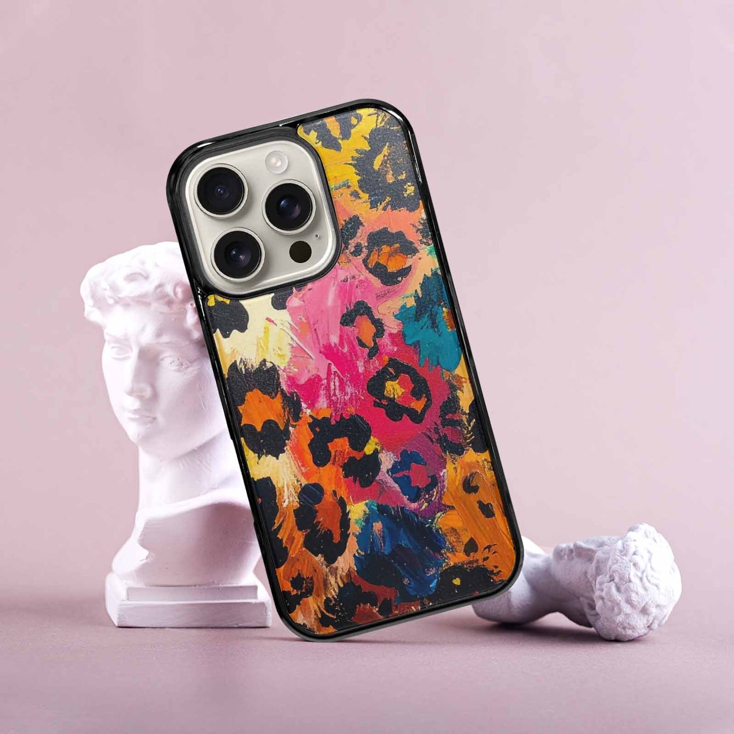 iPhone 16 Pro Case — Full Color Vibrant Animal Print Animal, Original Design Phone Case