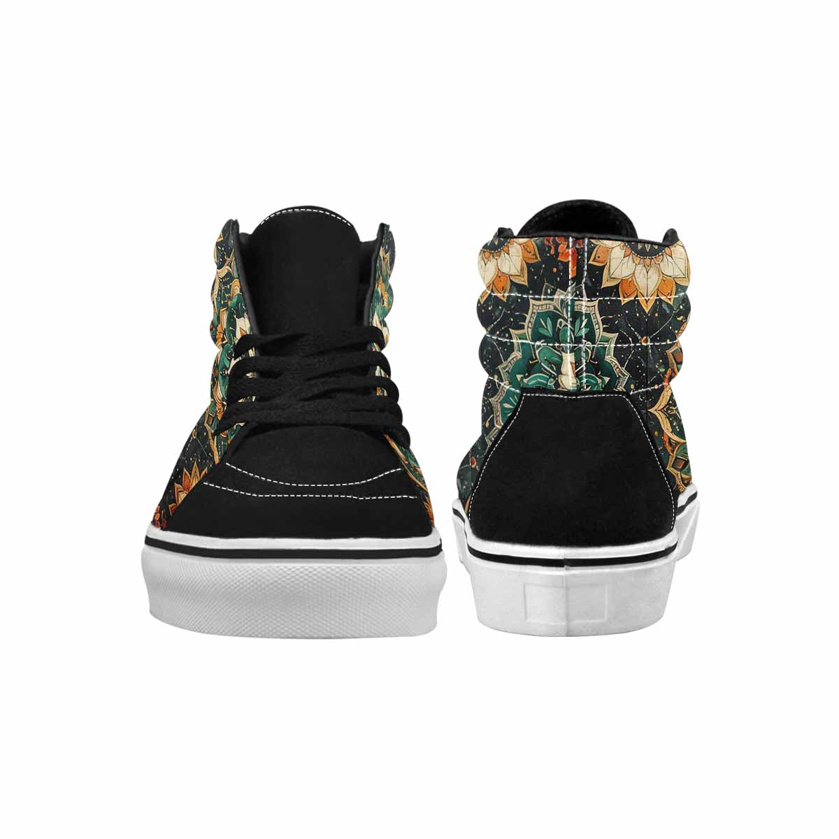 MEN'S Mandala High Top Canvas Grunge Sneakers