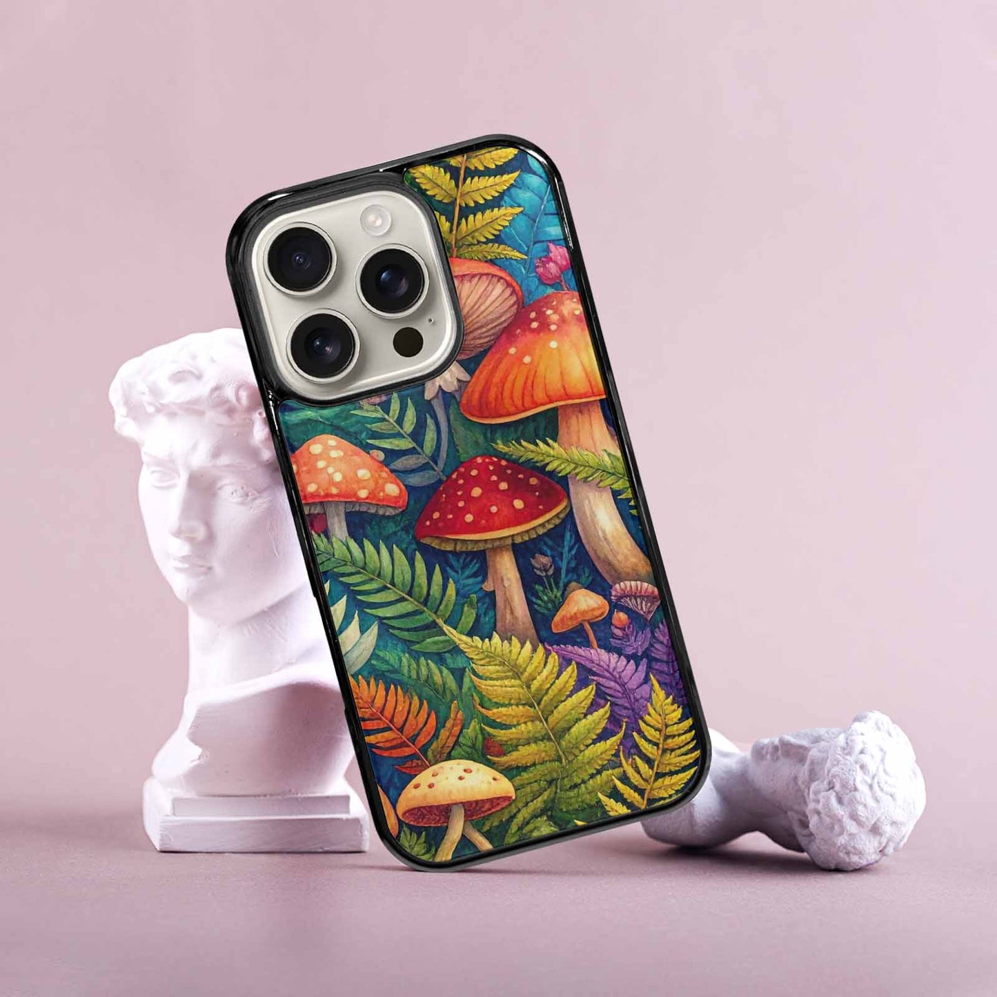 iPhone 16 Pro Case — Mushrooms Botanicalmushrooms P Cix, Customized Protective Case
