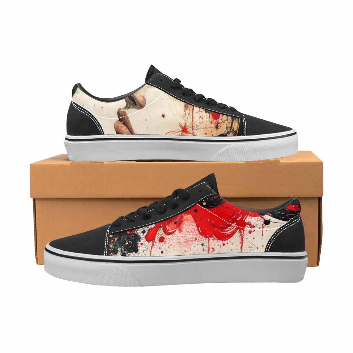 WOMEN'S Zodiac Constellation Lace-Up Canvas Aesthetic Shoes
