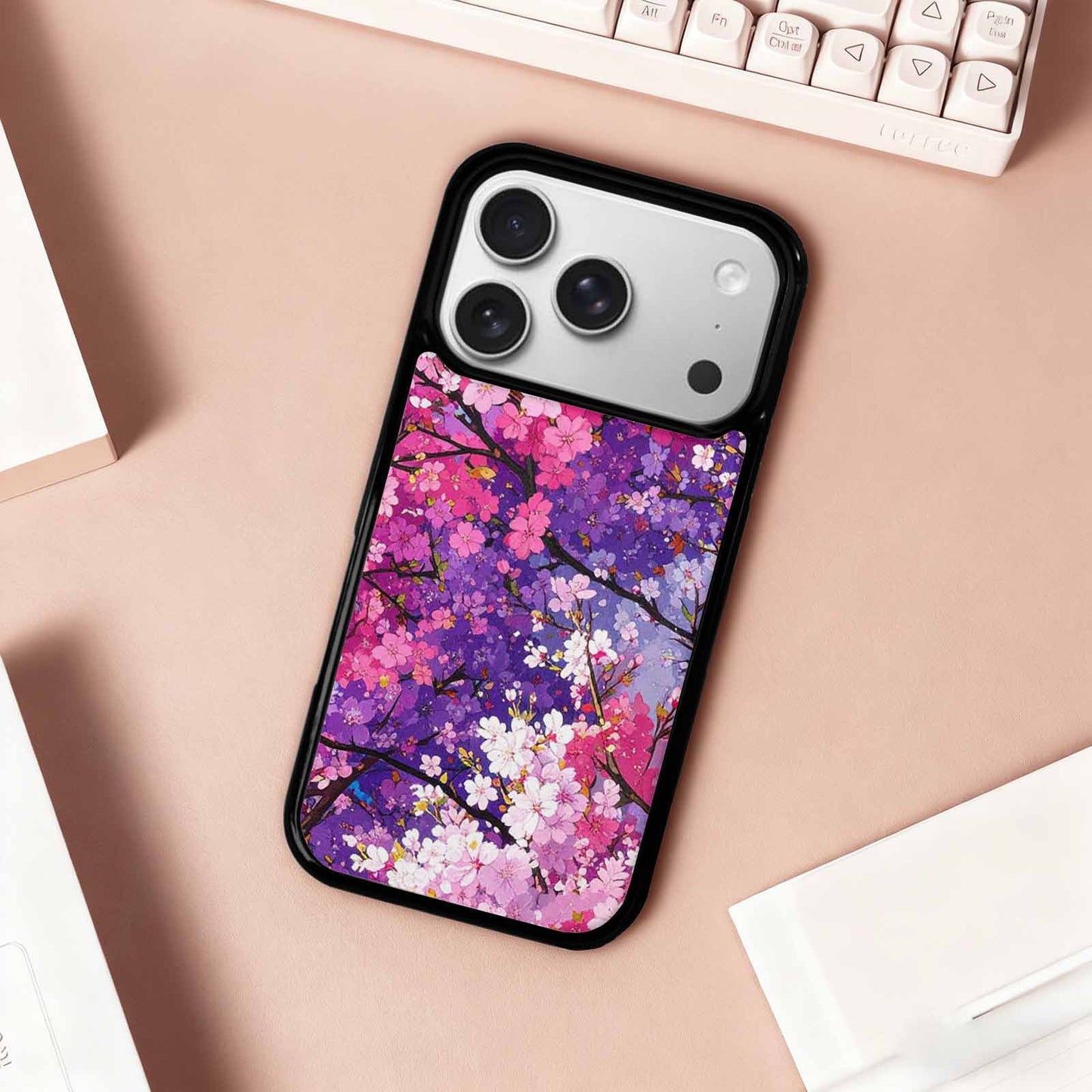 iPhone 17 Pro Case — Cherry Blossom Branch Cherry Blo Original, Personalized Phone Case