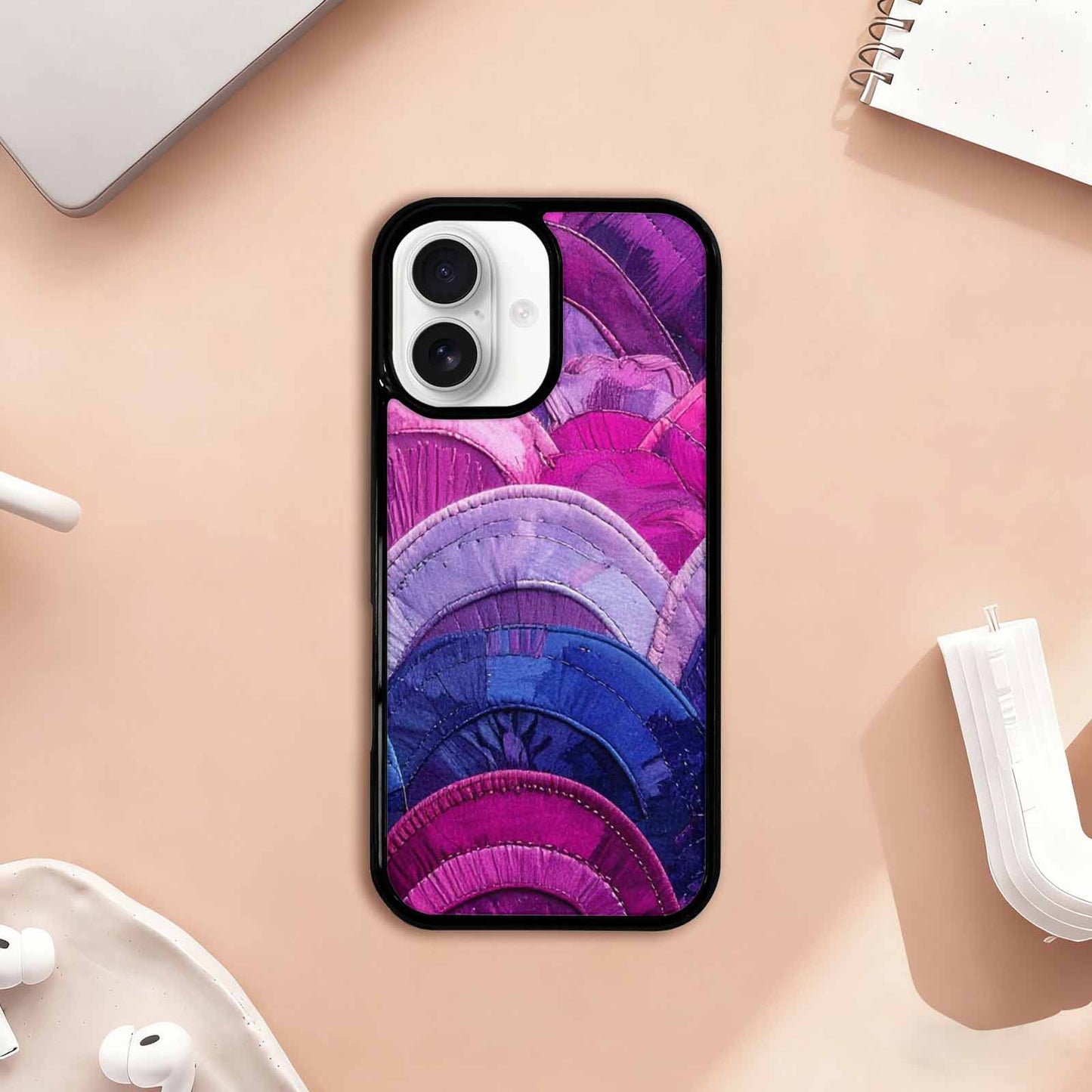 iPhone 17 Case — Vivid Camo Bisexual Camo, Custom Phone Case
