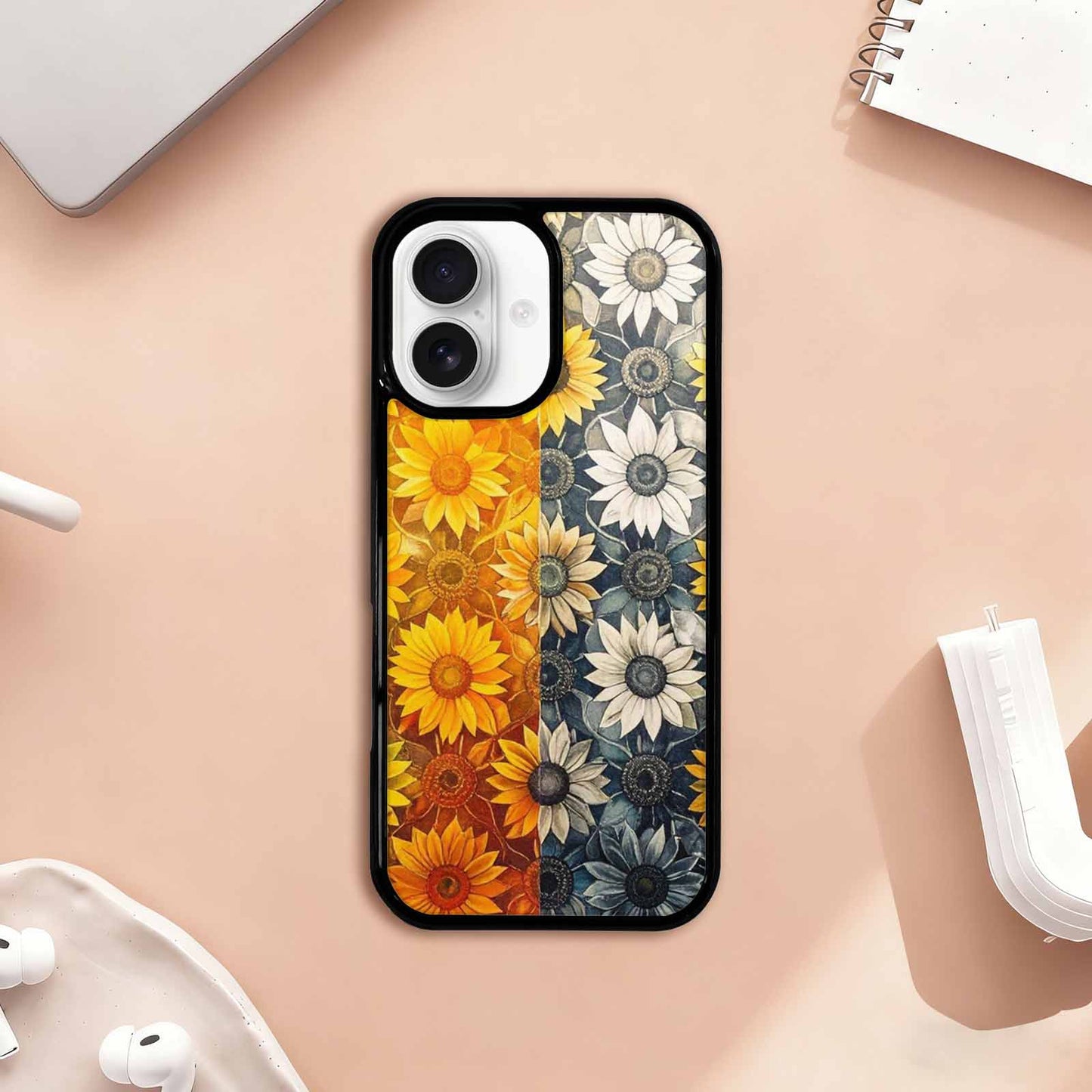 iPhone 17 Case — Blend Melt Them Together Floral, Custom Phone Case
