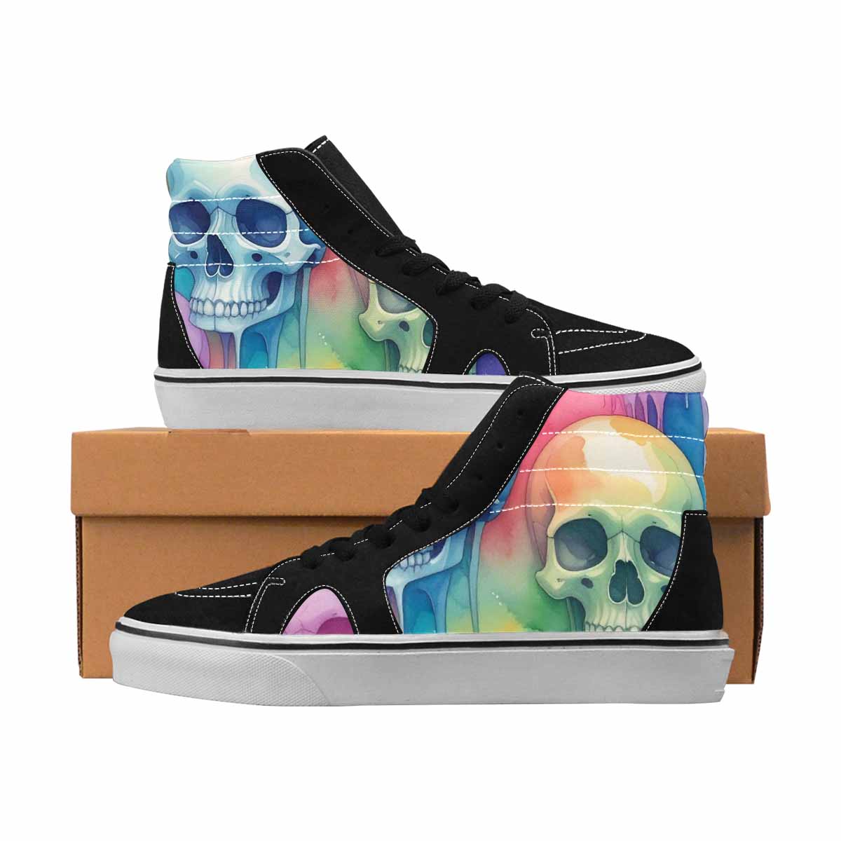 MEN'S Greyscale Candy Skull Colore 3 Ferion