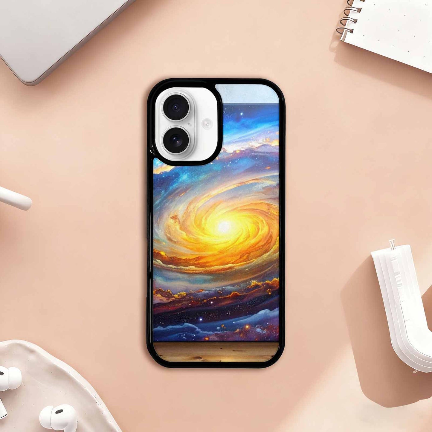 iPhone 17 Case — Galaxy Cosmic Print Galaxy Space, Custom Designed Case Cover