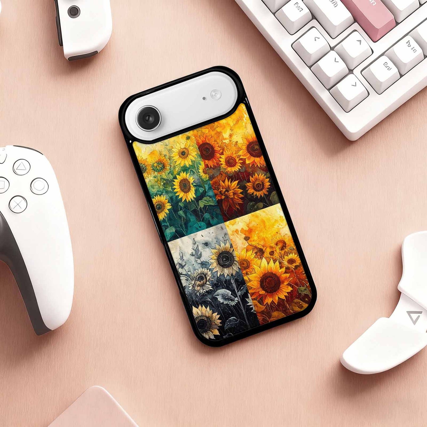 iPhone 17 Air Case — Blend Melt Them Together Small Floral, Custom Made Phone Cover