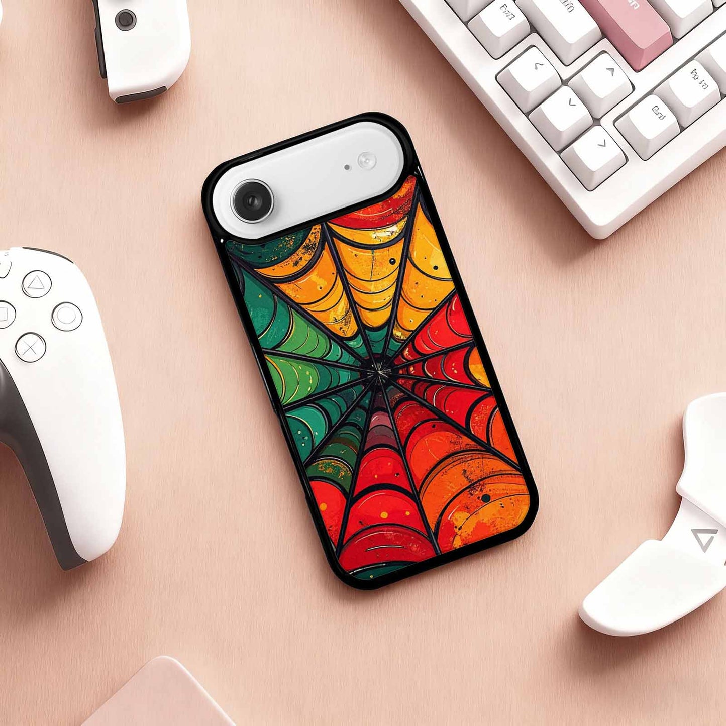 iPhone 17 Air Case — Distressed Cinco De Mayo Original Art, Custom Art Phone Cover