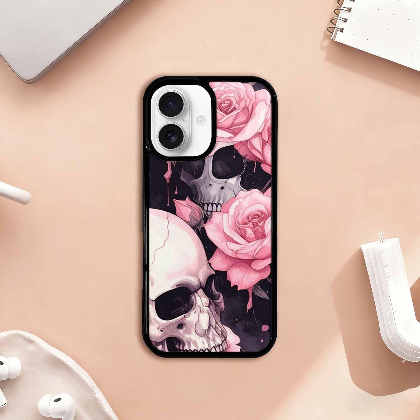 iPhone 17 Case — Skull Dark Art Gothic Print Gothic, Original Design Phone Case