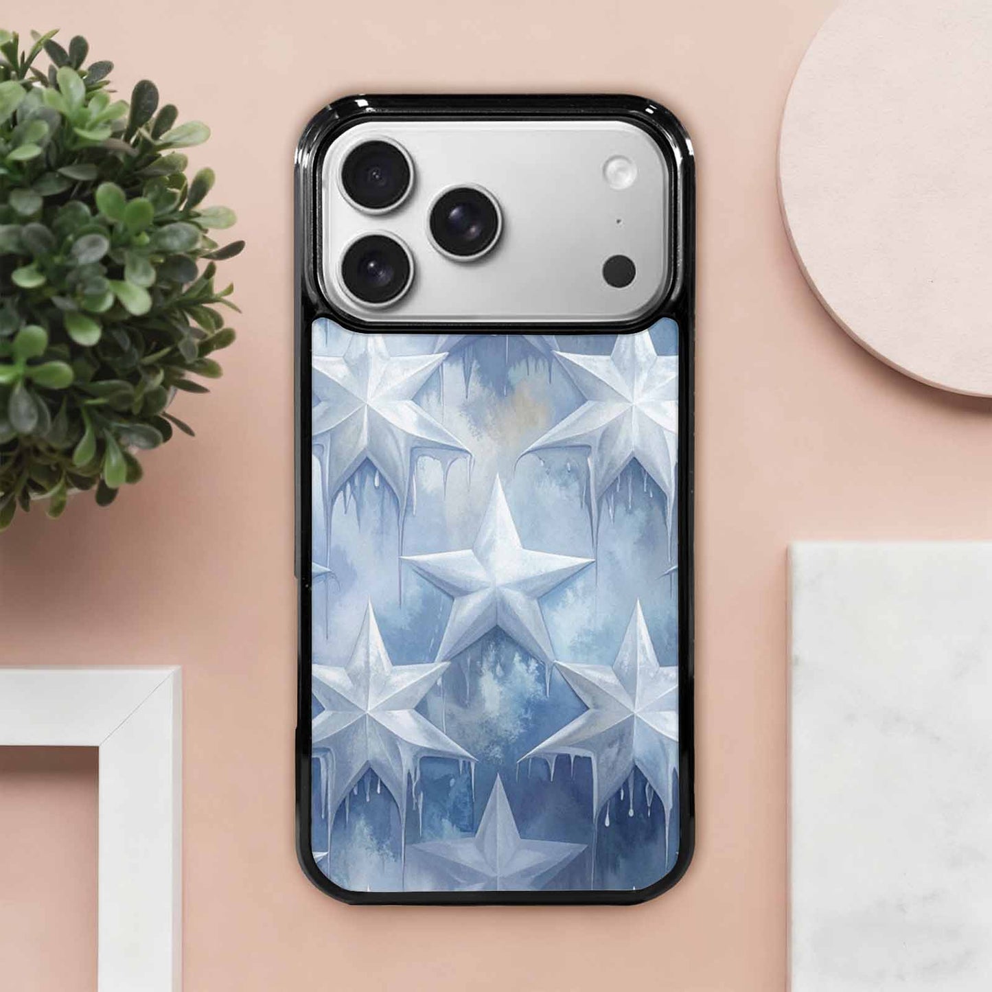 iPhone 17 Pro Max Case — Seamless Tileable Pattern Of Galaxy Space, Custom Phone Case