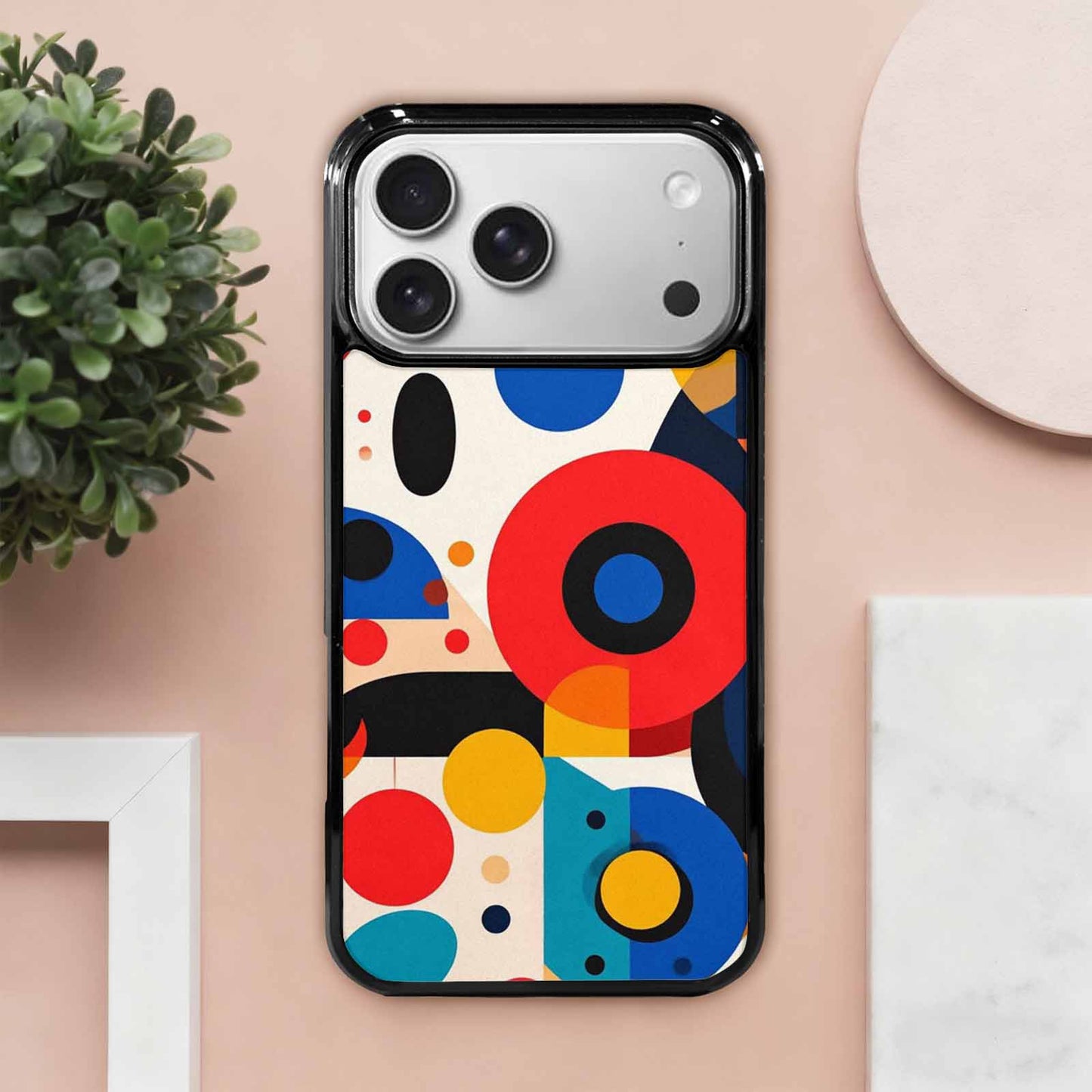 iPhone 17 Pro Max Case — Mod Cartoon Art Pattern Cartoon Cute, Custom Art Phone Cover