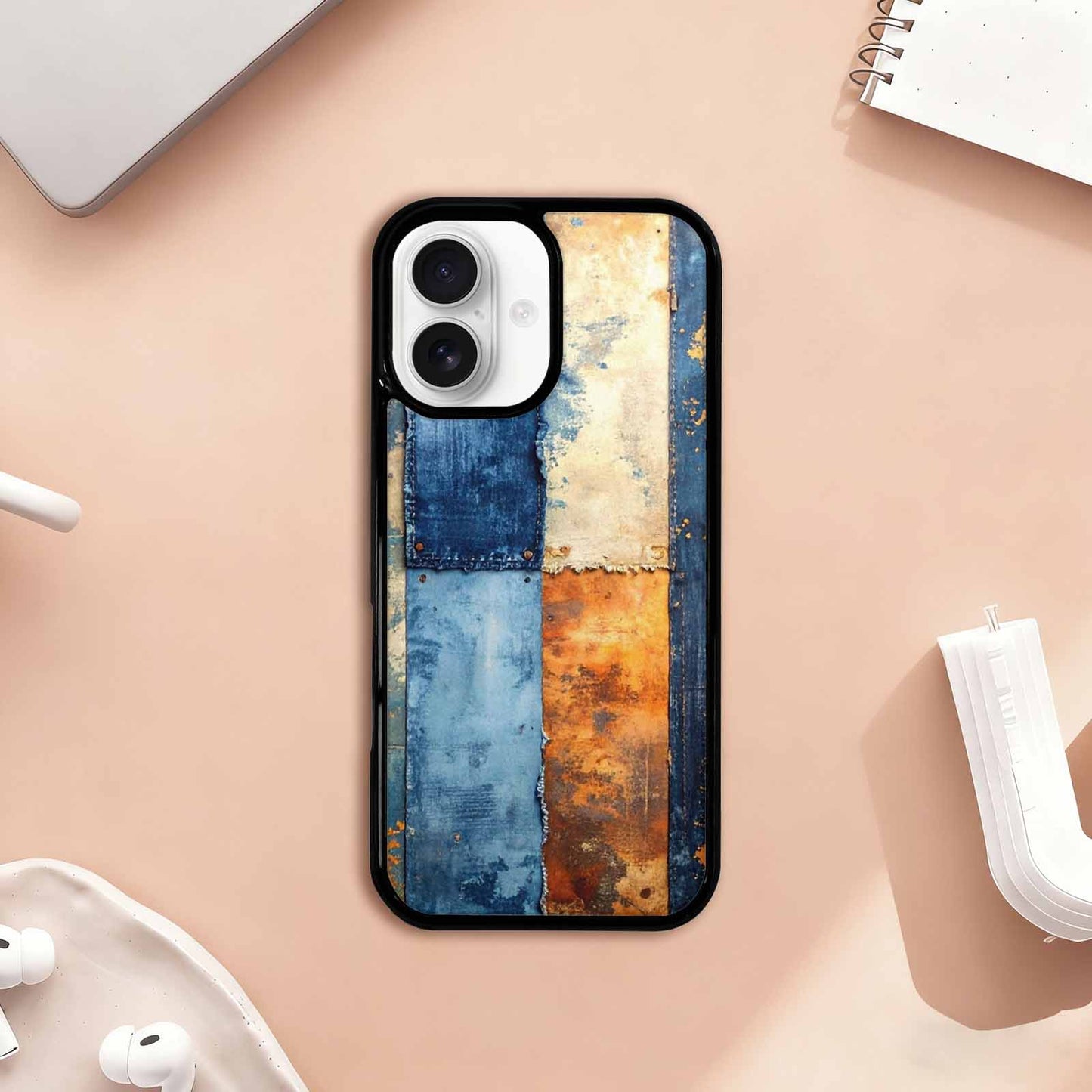 iPhone 17 Case — Curve The Ripping Demin Original Art, Original Design Phone Case