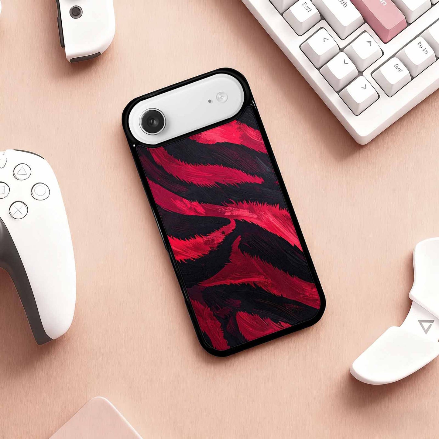 iPhone 17 Air Case — Seamless Tileable Pattern Of Overlapping Animal, Custom Made Phone Cover