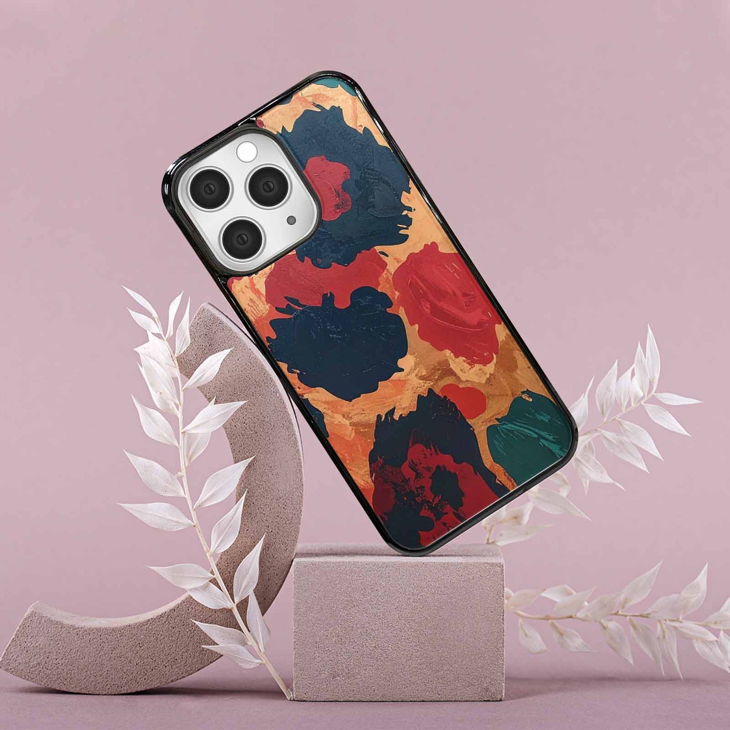 iPhone 15 Pro Max Case — Leopard Wallpaper Print Custom, Custom Art Phone Cover