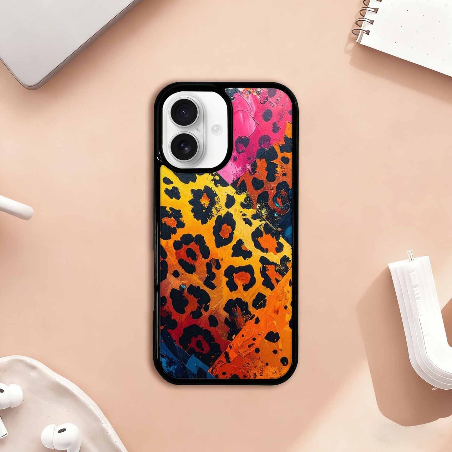 iPhone 17 Case — Full Color Vibrantanimal Print A Animal, Custom Made Phone Cover