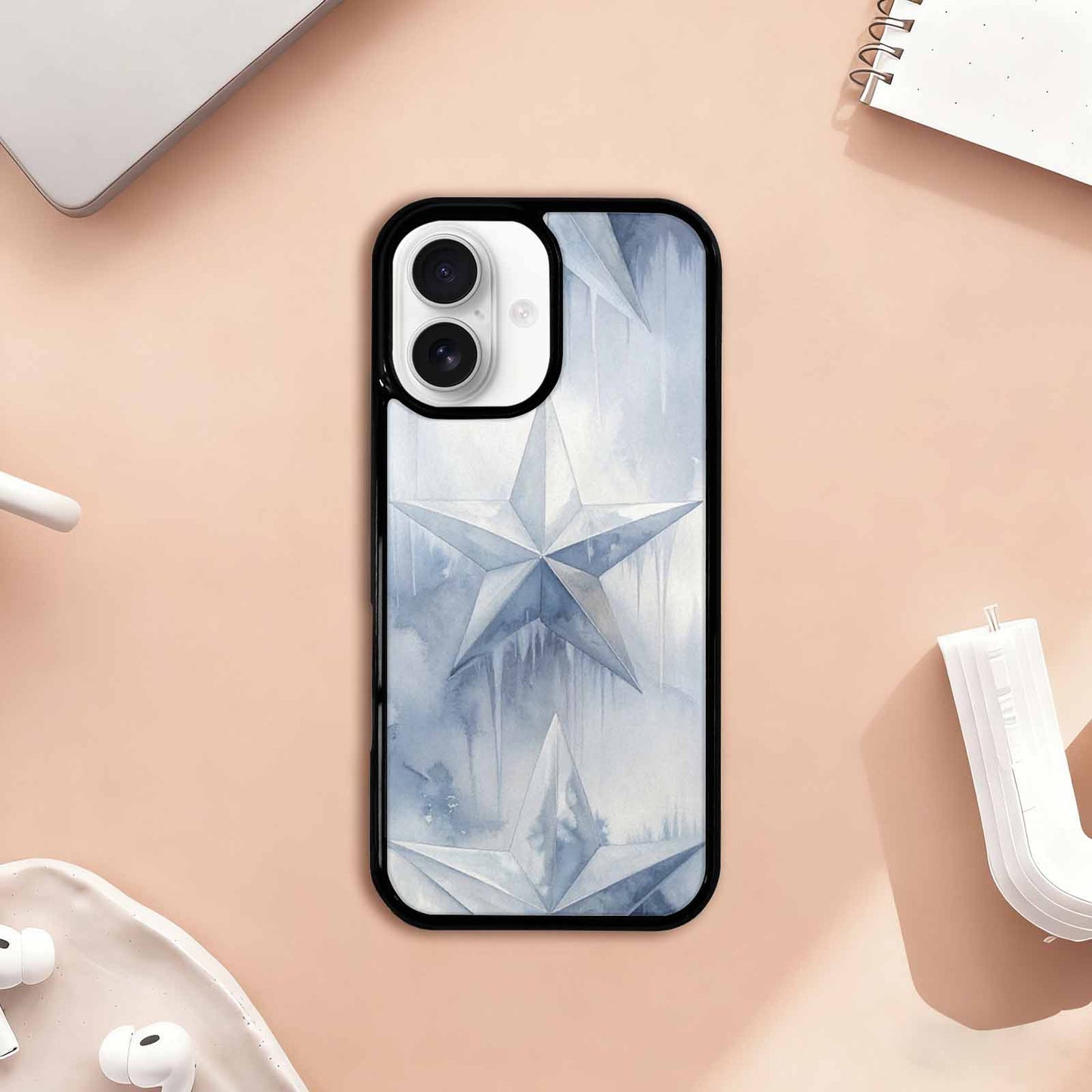 iPhone 17 Case — Seamless Tileable Pattern Of Galaxy Space, Custom Phone Case