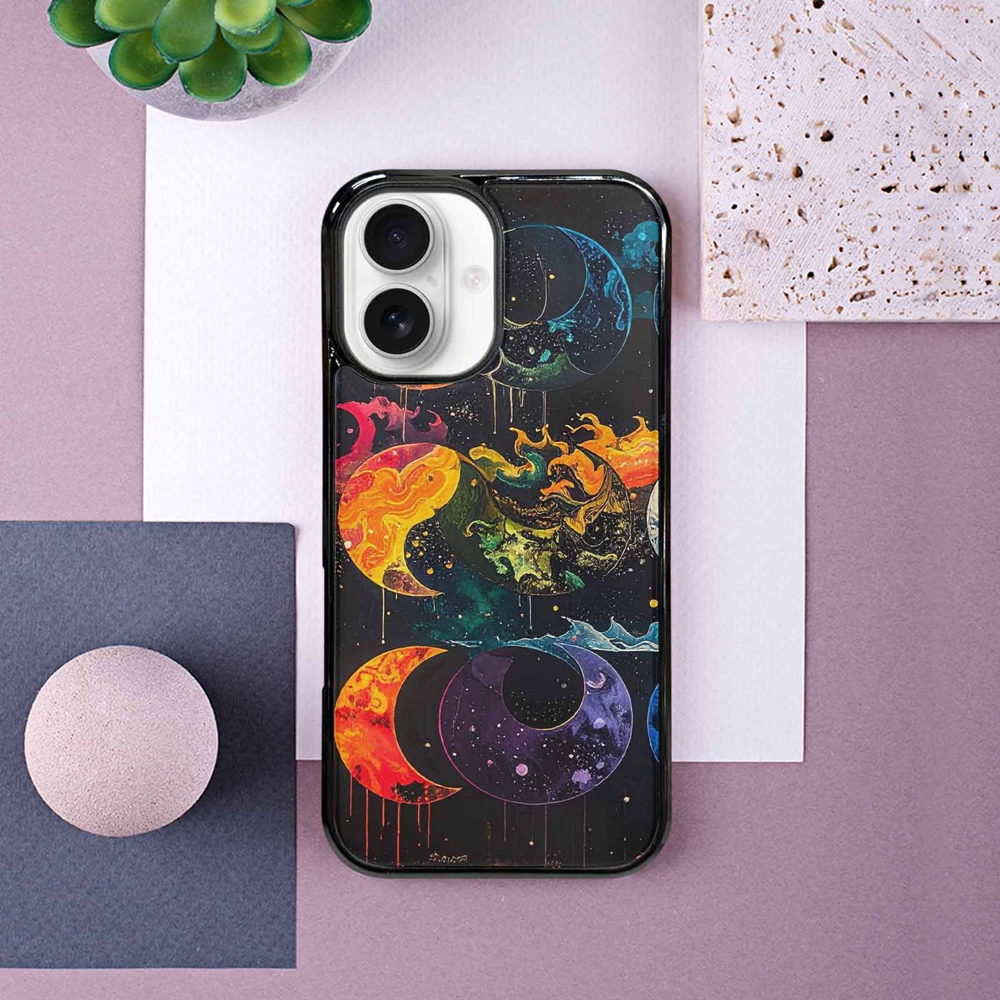 iPhone 16 Case — Yin Yang Yin And Yang Symbol, Custom Printed Phone Case