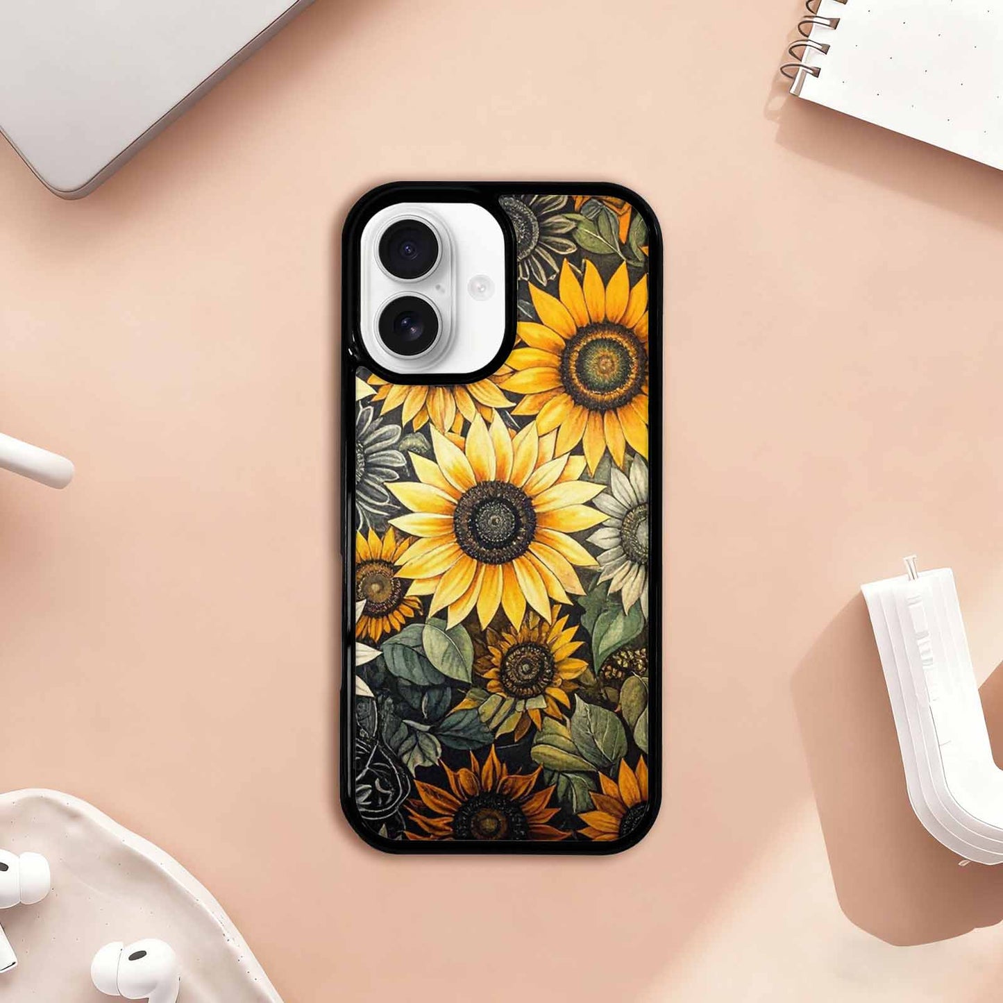iPhone 17 Case — Blend Melt Them Together Floral, Custom Art Phone Cover
