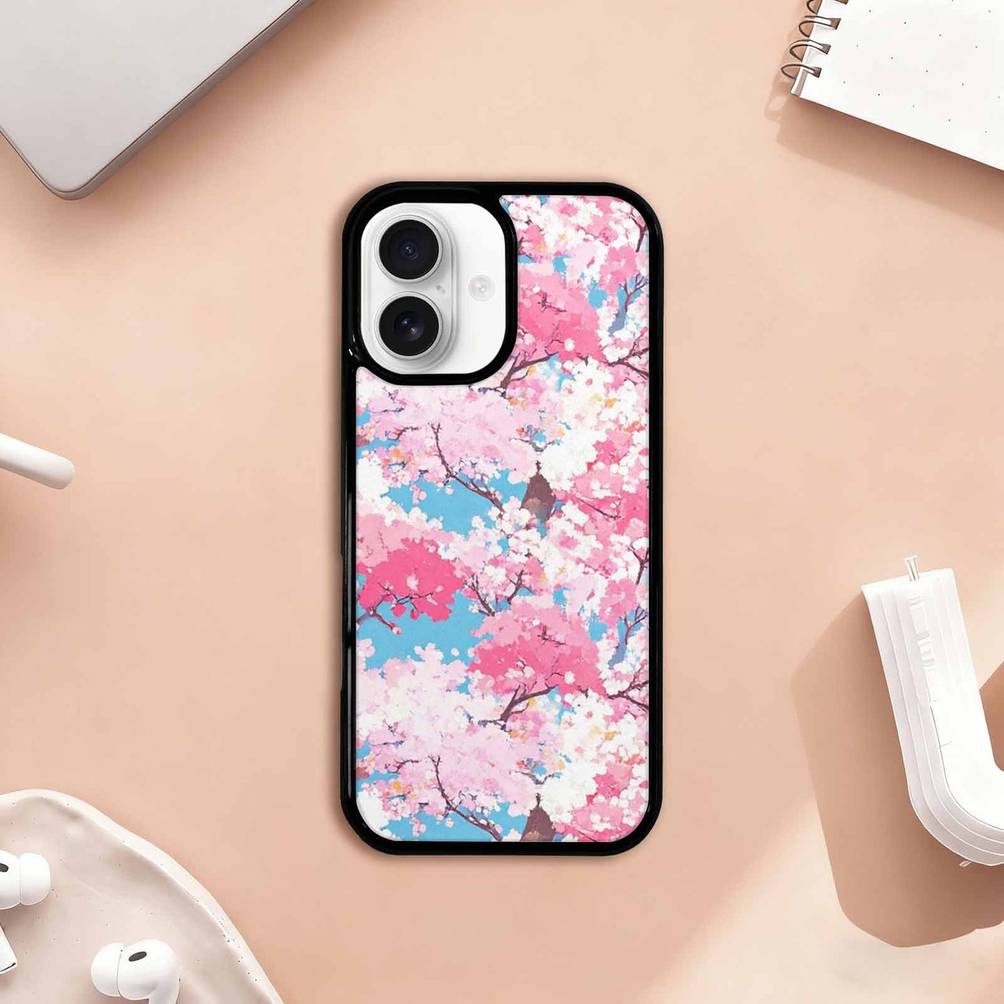 iPhone 17 Case — Cherry Blossom Branch Cherry Blo Original, Custom Print Case Cover