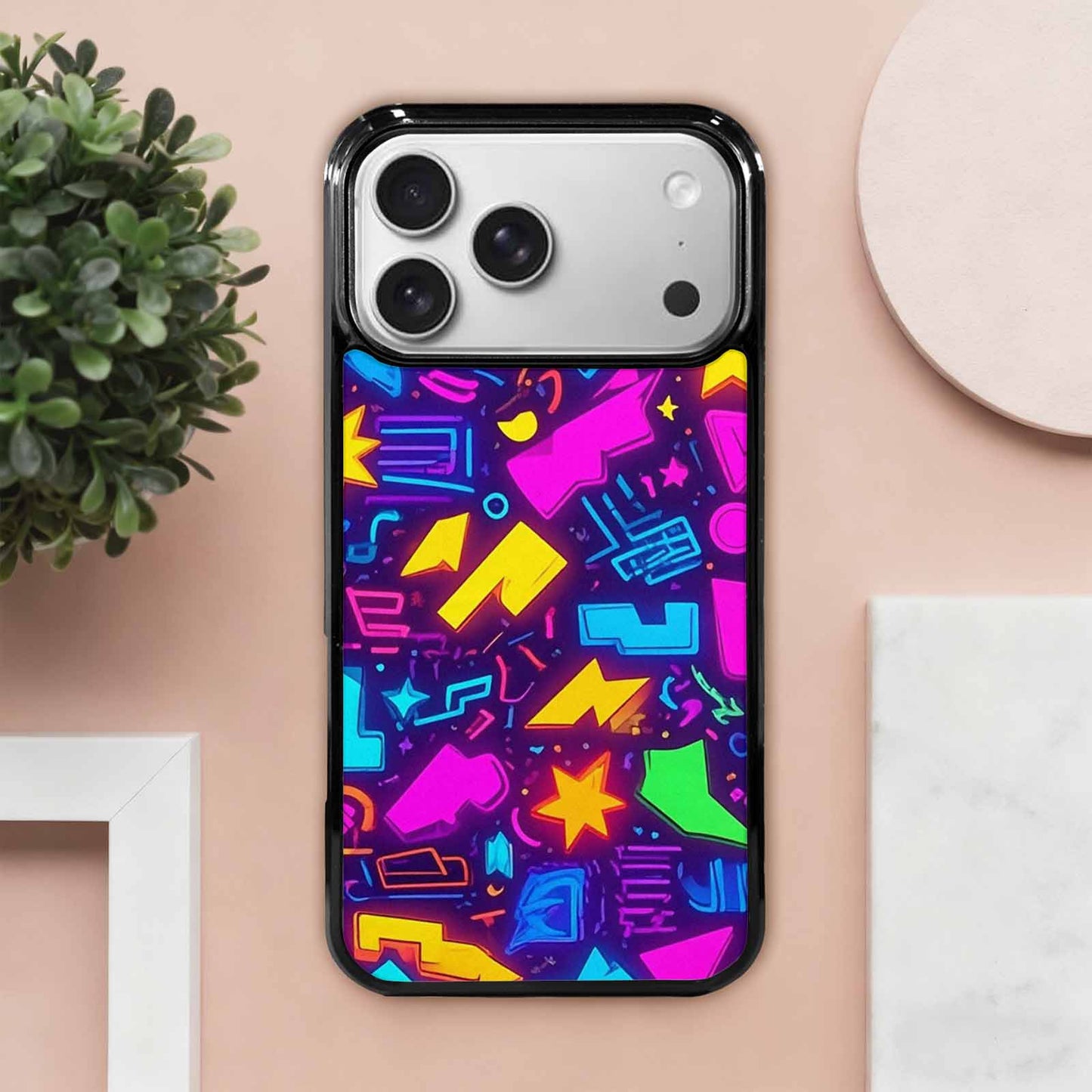 iPhone 17 Pro Max Case — Retro Motif Retro Motifs Retro Vintage, Personalized Phone Case