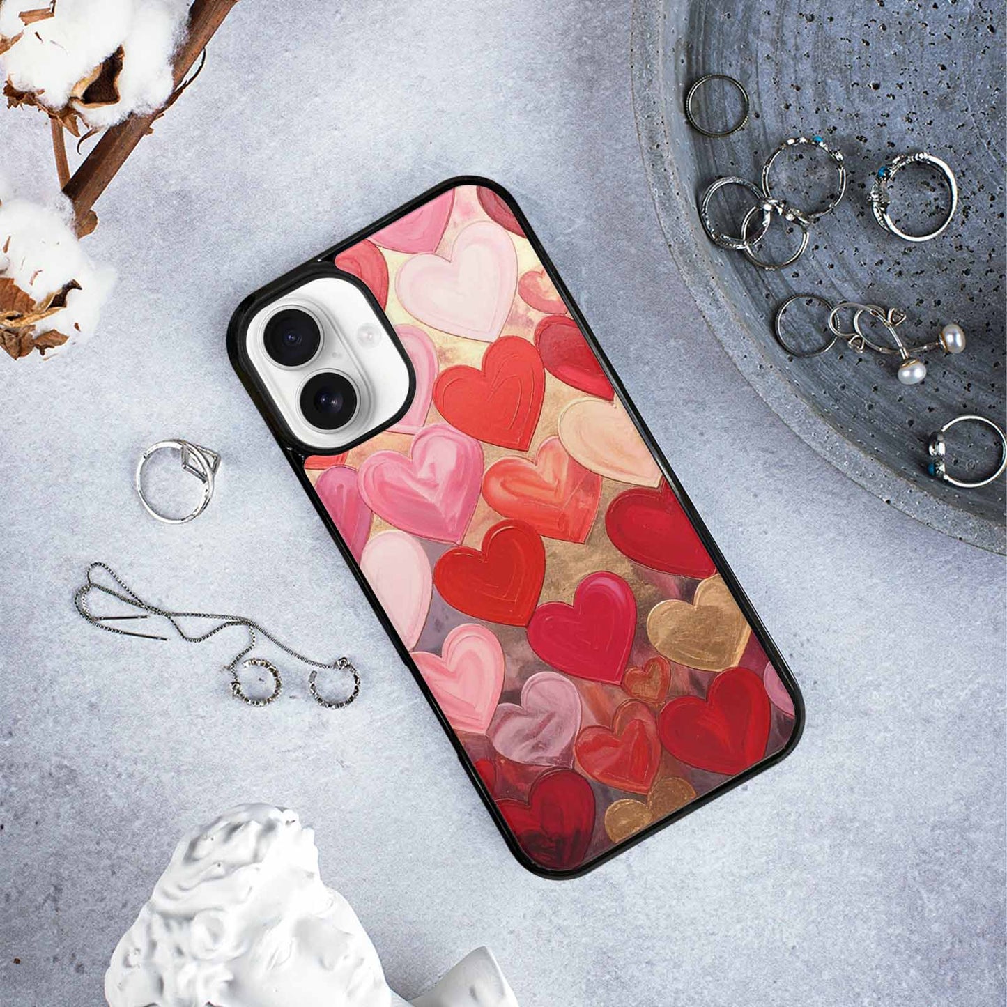 iPhone 16 Plus Case — No Words Or Writings On The, Custom Printed Phone Case