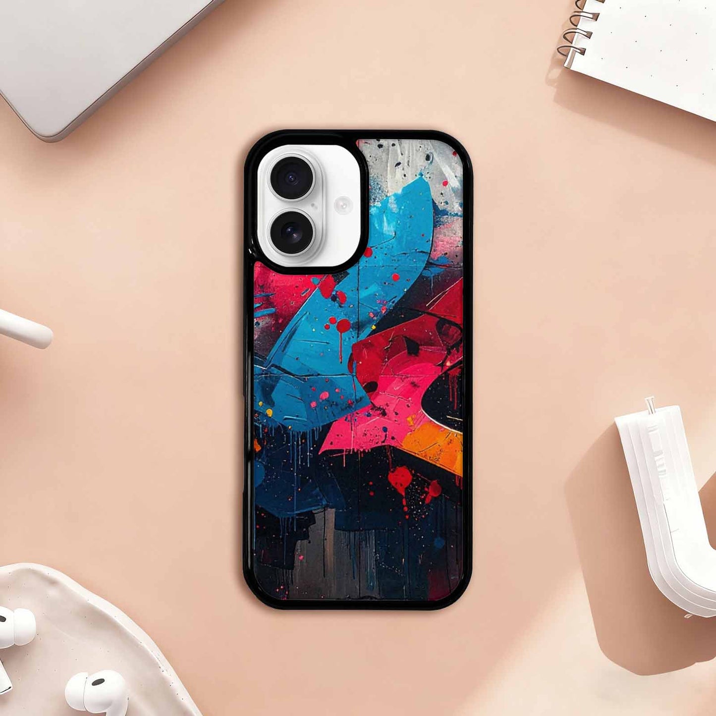 iPhone 17 Case — Seamless Repeating Pattern Of Camo, Custom Art Phone Cover