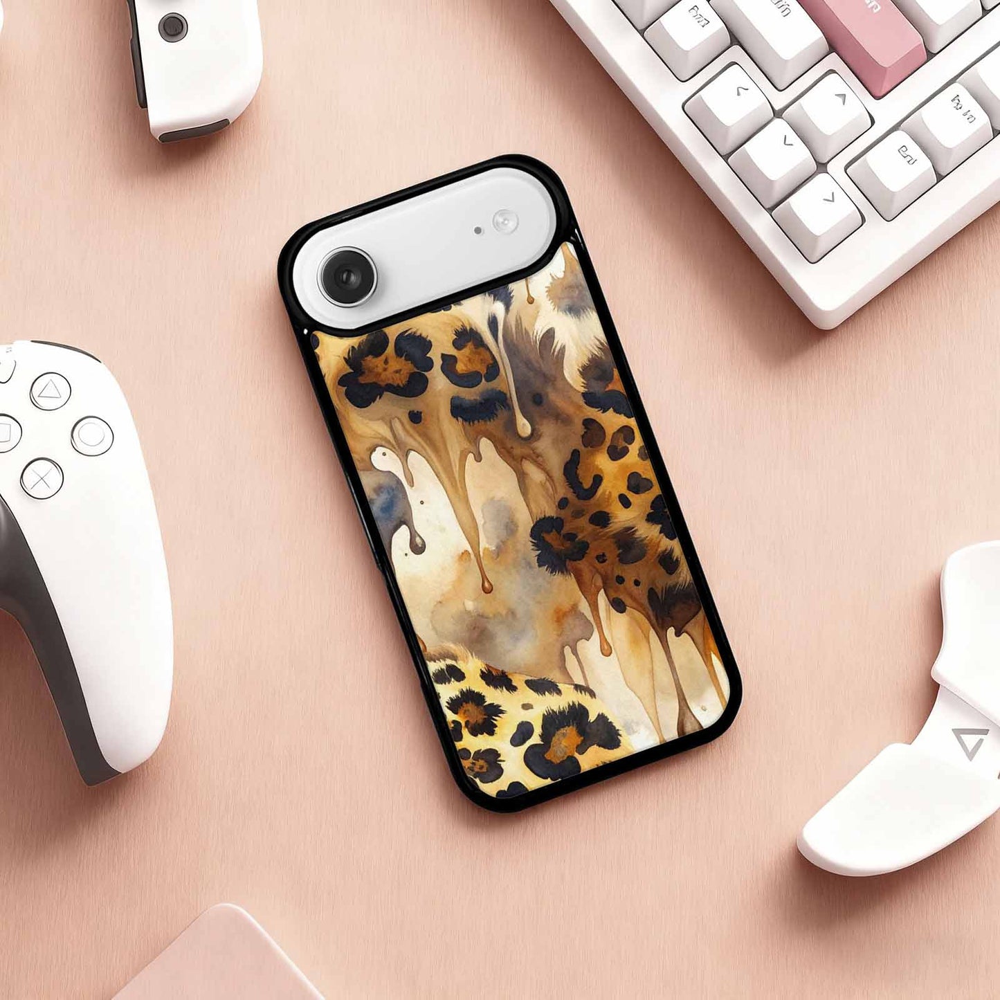 iPhone 17 Air Case — Seamless Tileable Pattern Of Overlapping Animal, Personalized Phone Case