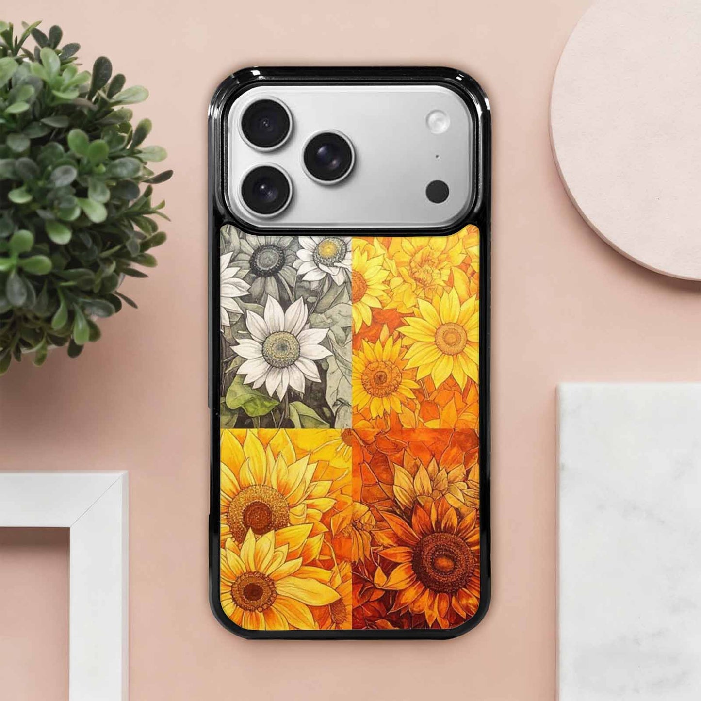 iPhone 17 Pro Max Case — Blend Melt Them Together Floral, Custom Printed Phone Case