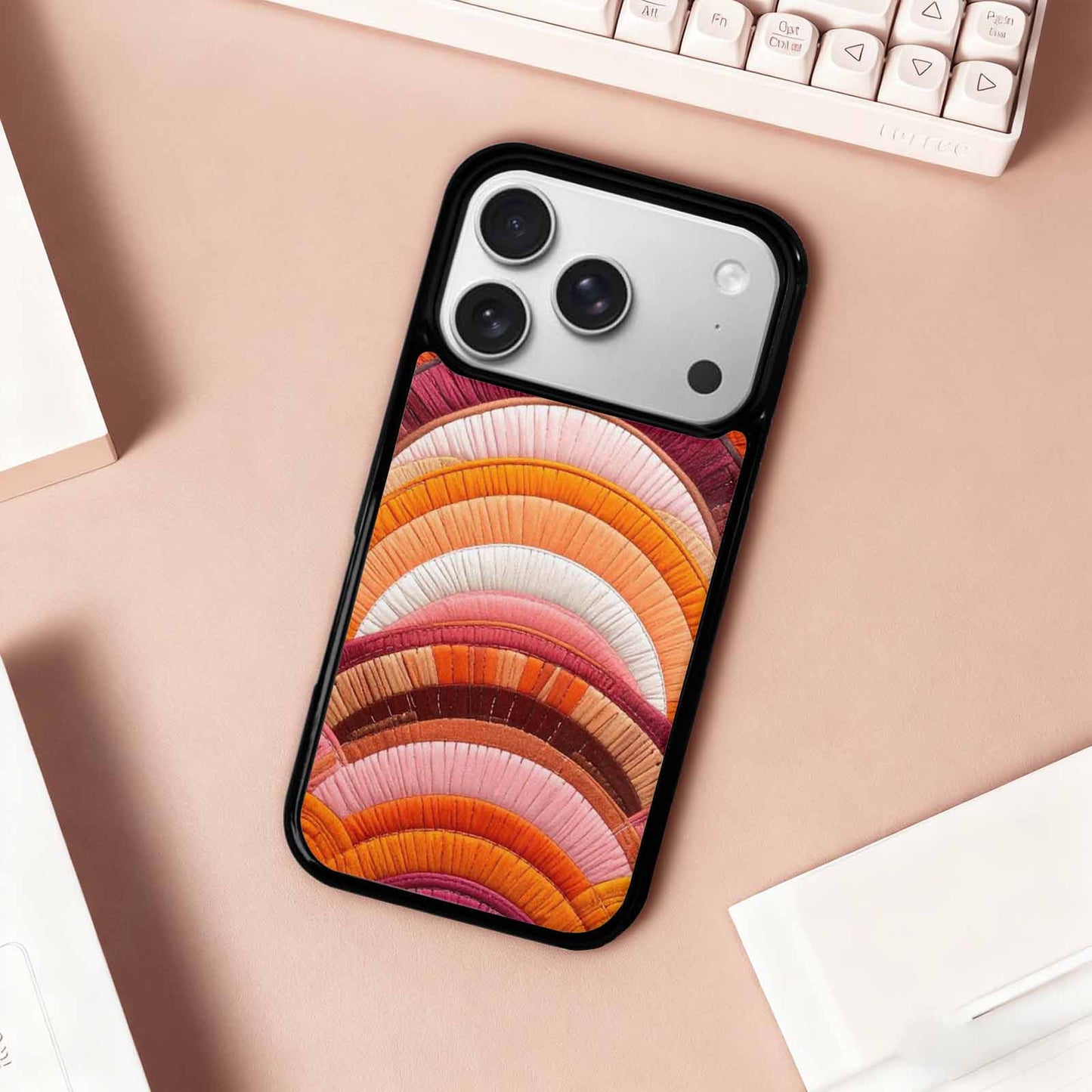 iPhone 17 Pro Case — Vivid Camo Lesbian Pride Camo, Customized Protective Case