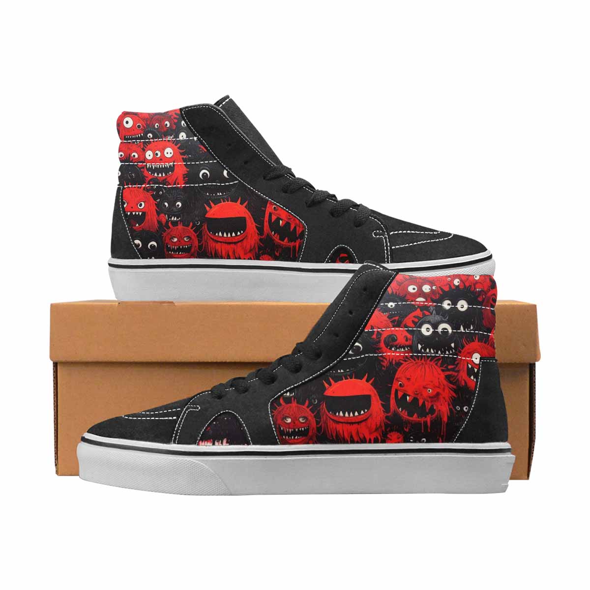 Monsters Ink Edition Sneakers 2 | Women's | Freaky Shoes®