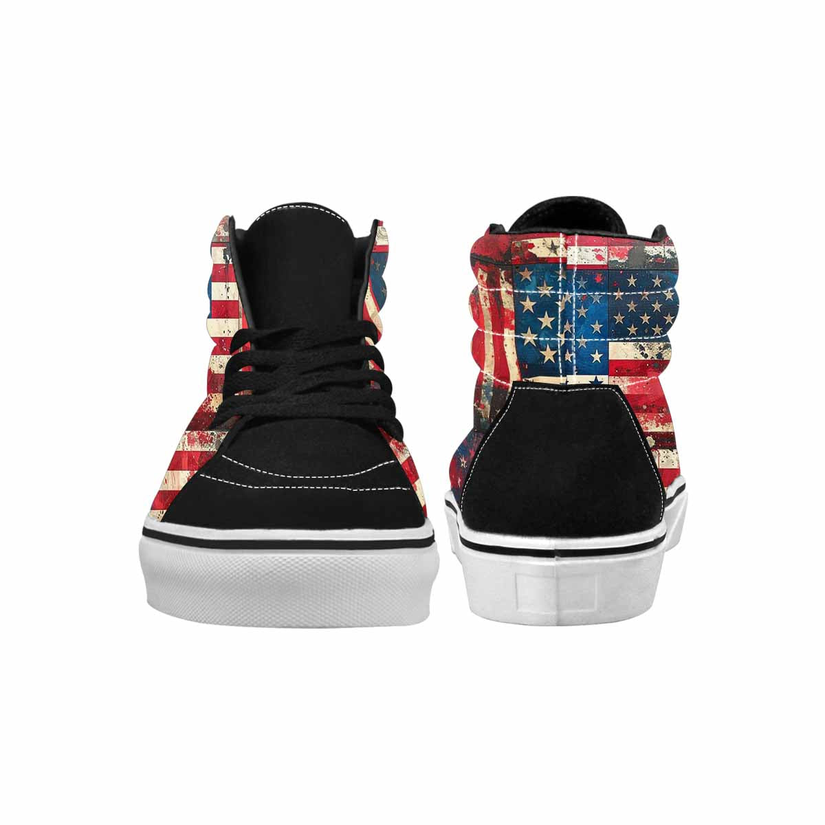 WOMEN'S American Flag Stars High Top Canvas Dreamcore Shoes