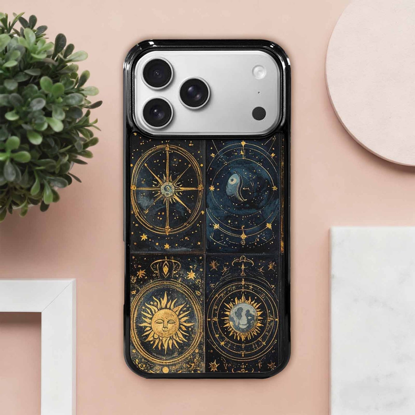 iPhone 17 Pro Max Case — Small Zodiac Constellation Star Galaxy Space, Custom Printed Phone Case
