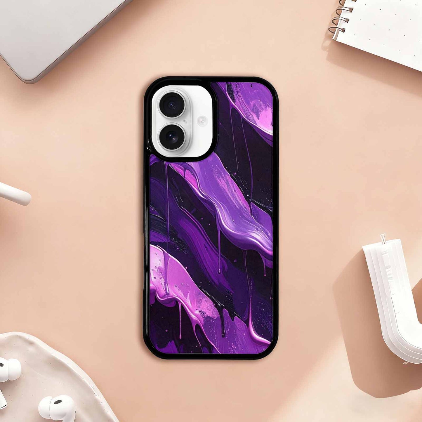 iPhone 17 Case — Seamless Repeating Pattern Of Animal Print, Customized Protective Case