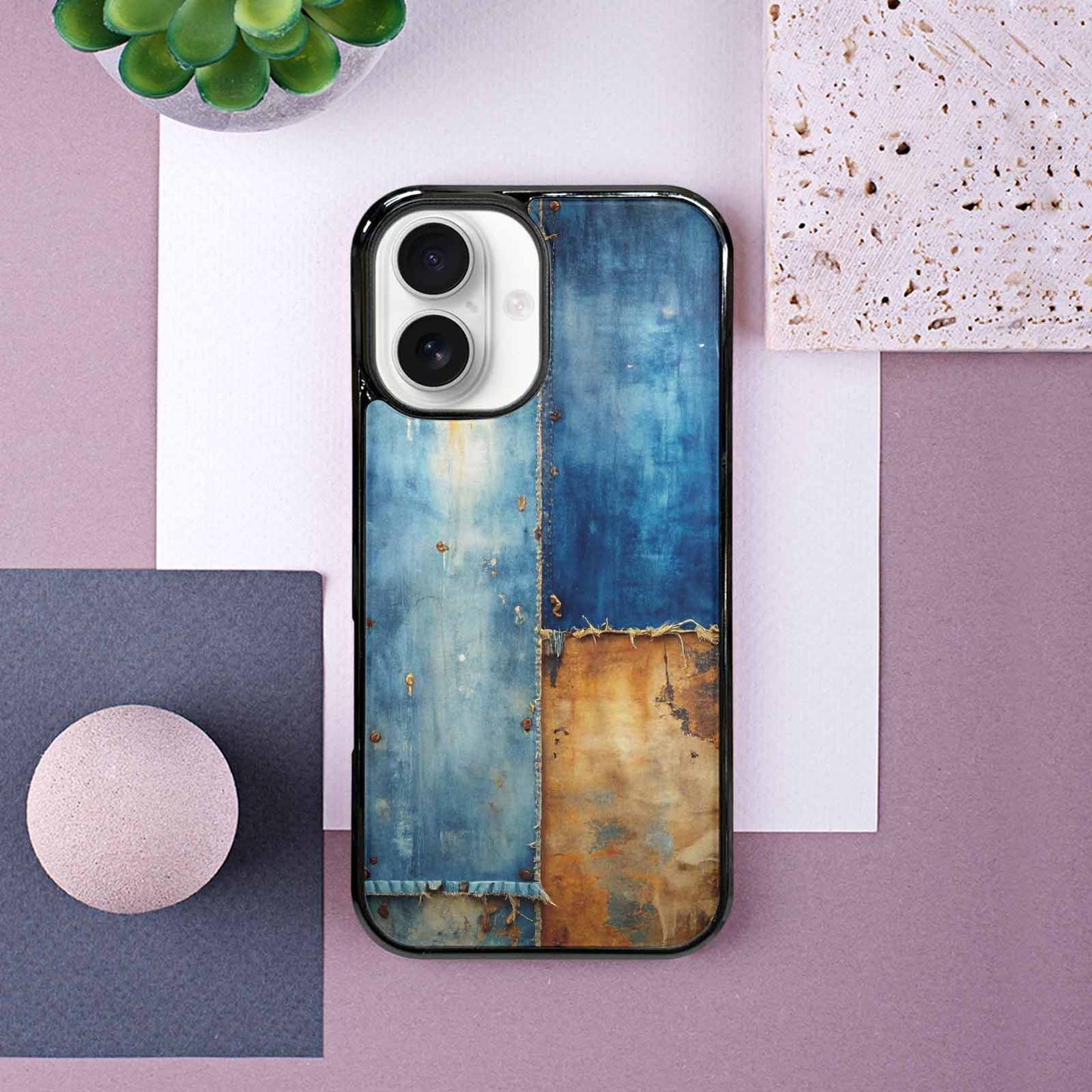 iPhone 16 Case — Curve The Ripping Demin Tectures For, Unique Phone Case Design