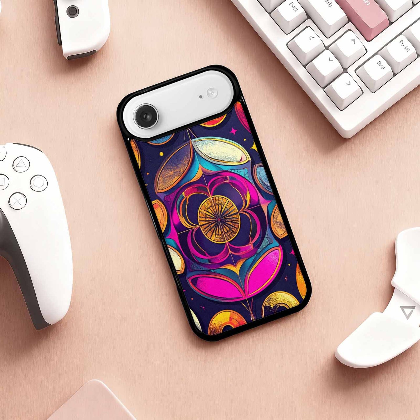 iPhone 17 Air Case — Disco Cartoon Art Pattern Cartoon Cute, Custom Art Phone Cover