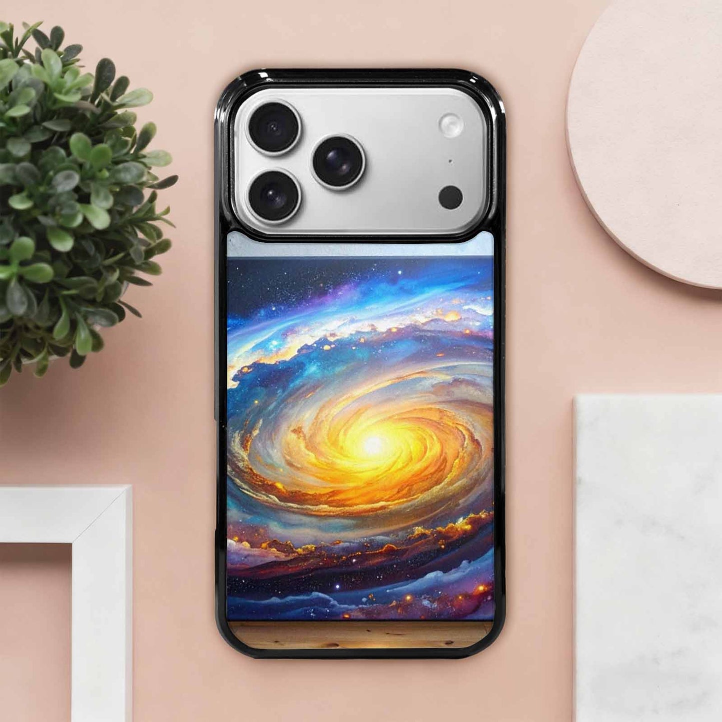 iPhone 17 Pro Max Case — Galaxy Cosmic Print Galaxy Space, Custom Designed Case Cover