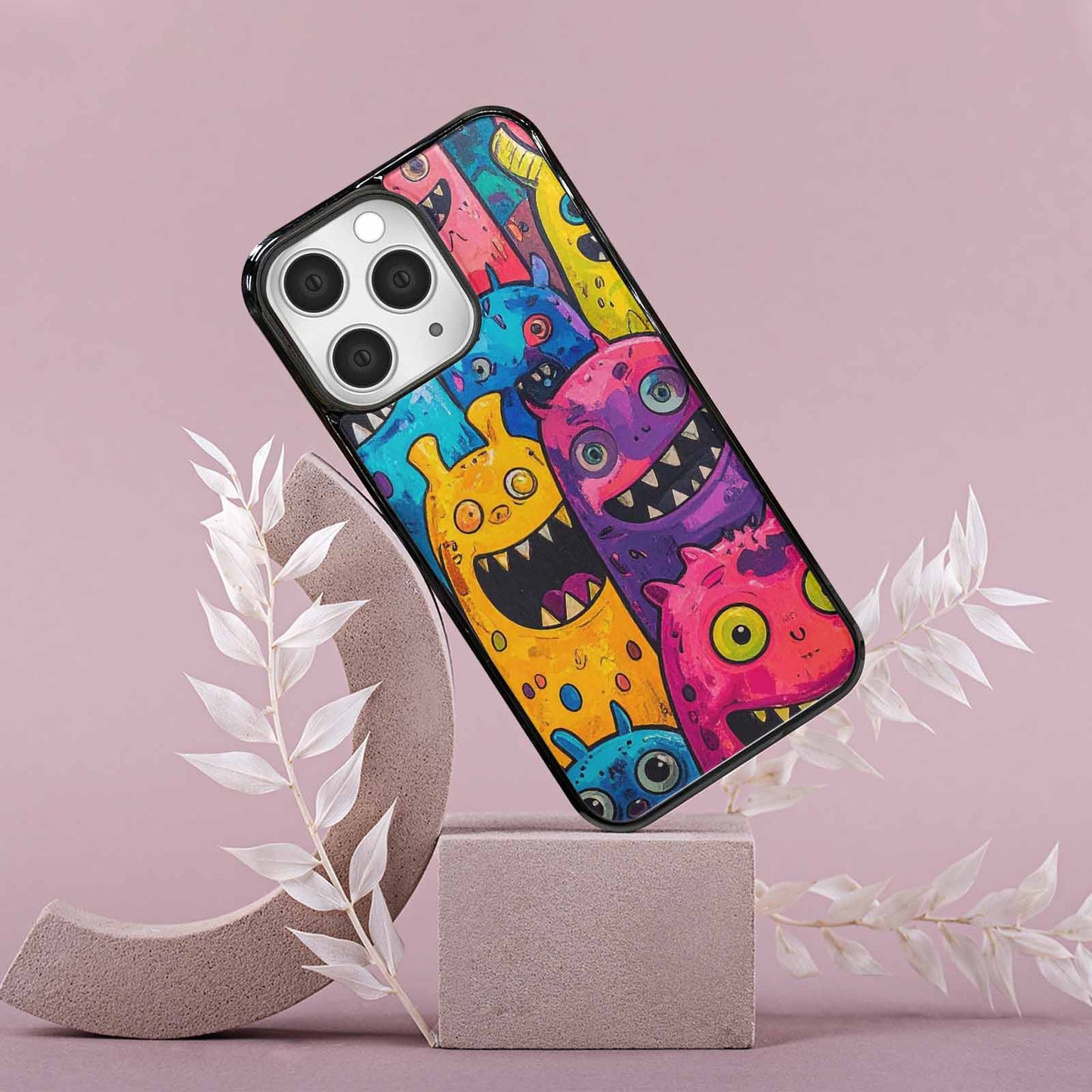 iPhone 15 Pro Max Case — Goofy Cartoon Monster, Original Design Phone Case