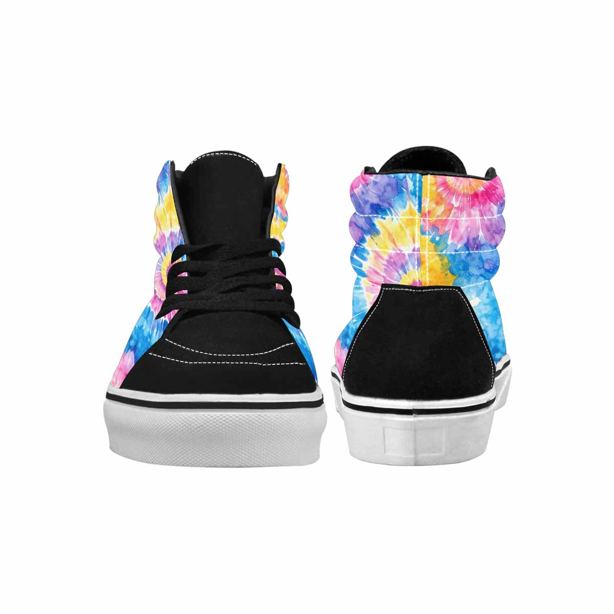 WOMEN'S Tie Dye Swirl High Top Canvas Dreamcore Sneakers