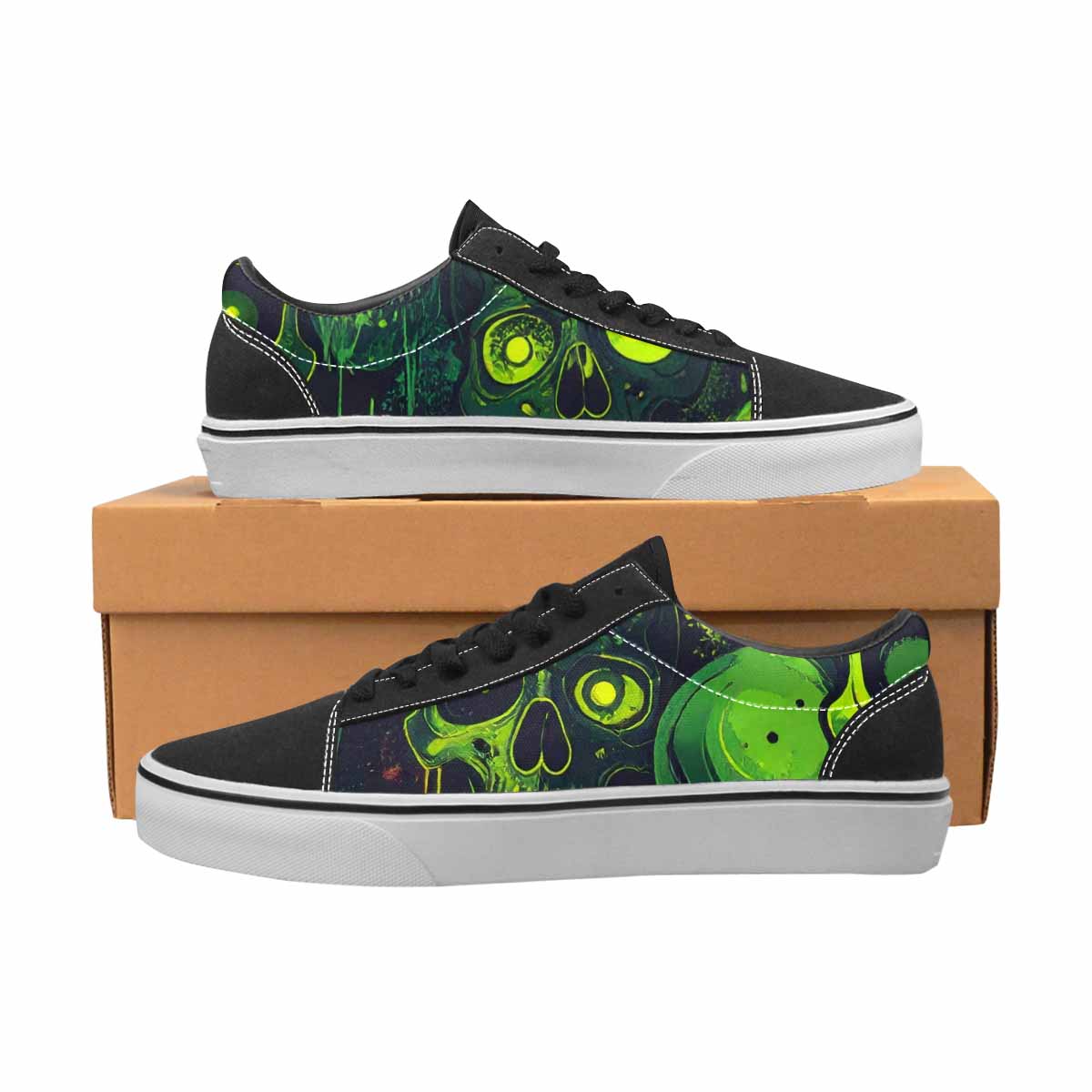 WOMEN'S More Overlapping Ontop Each Lace-Up Canvas Y2K Custom Shoes