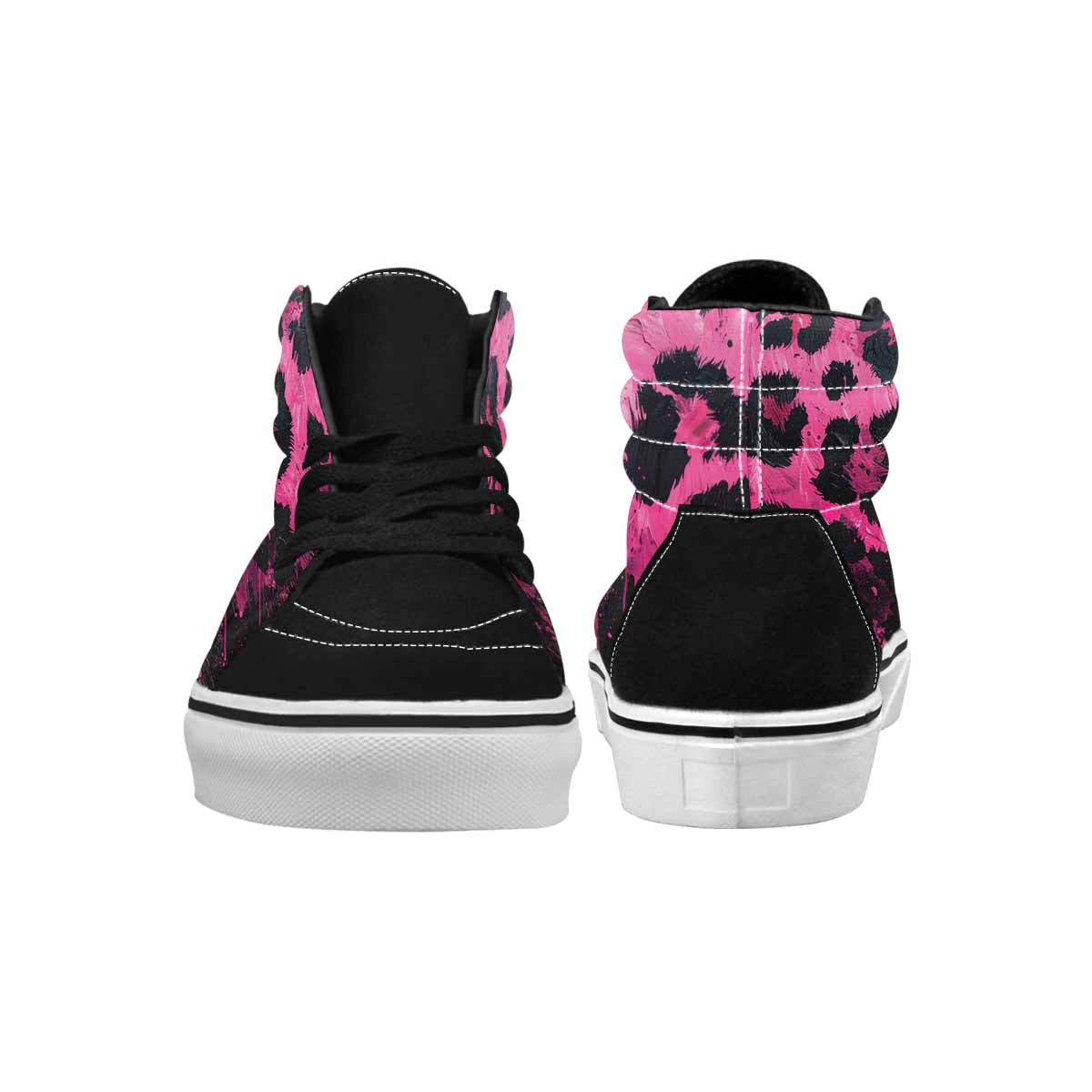 MEN'S Animal Print High Top Canvas Cottagecore Sneakers