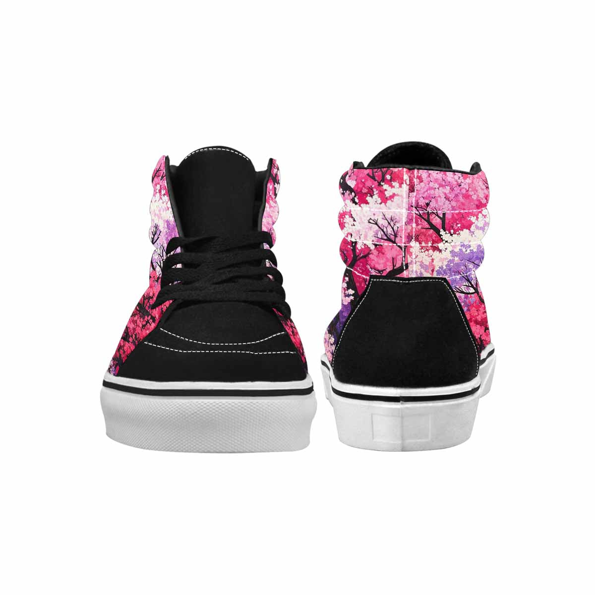 MEN'S Cherry Blossom Branch Cherry High Top Canvas Dreamcore Shoes