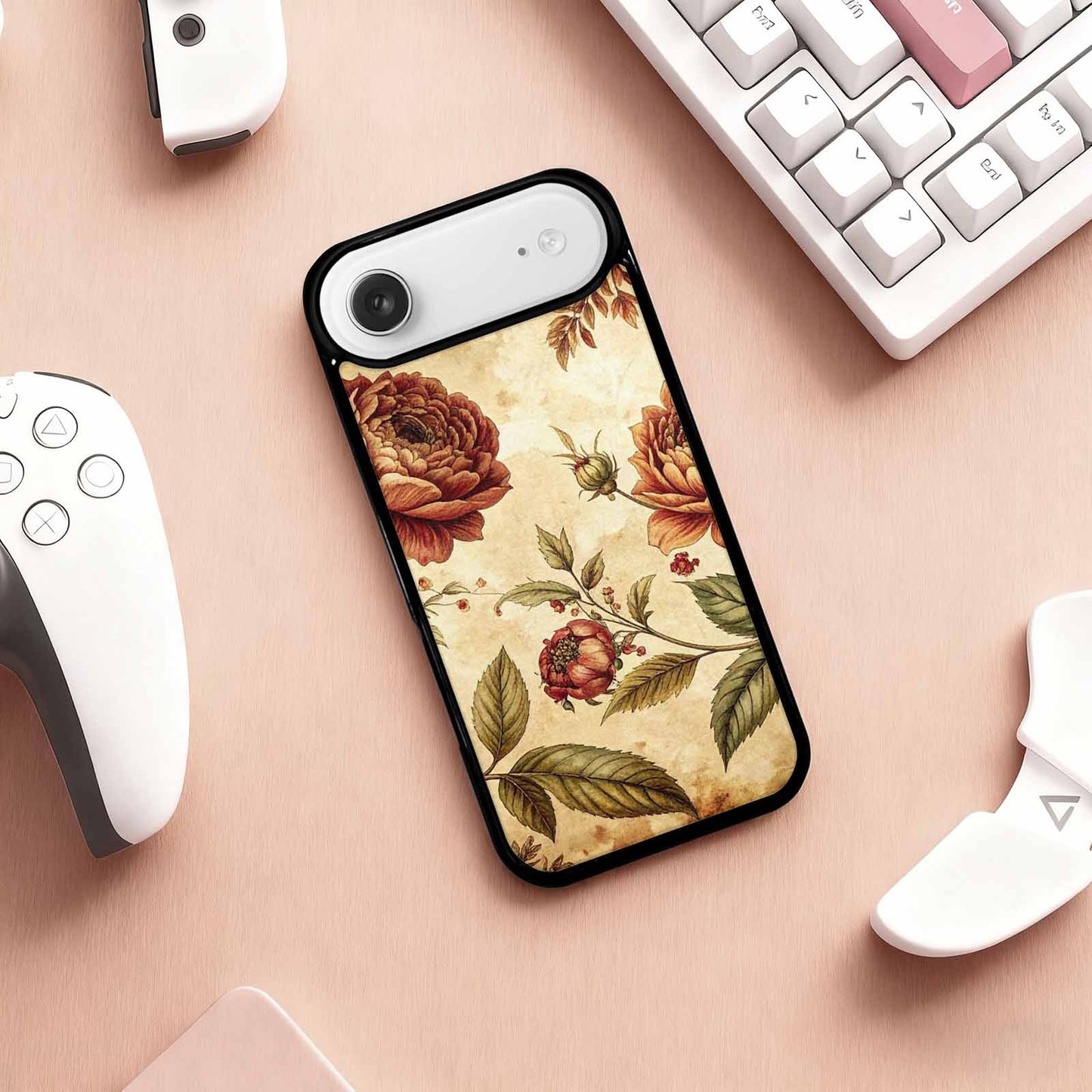 iPhone 17 Air Case — Vintage Botanical Art Pattern Floral, Unique Phone Case Design