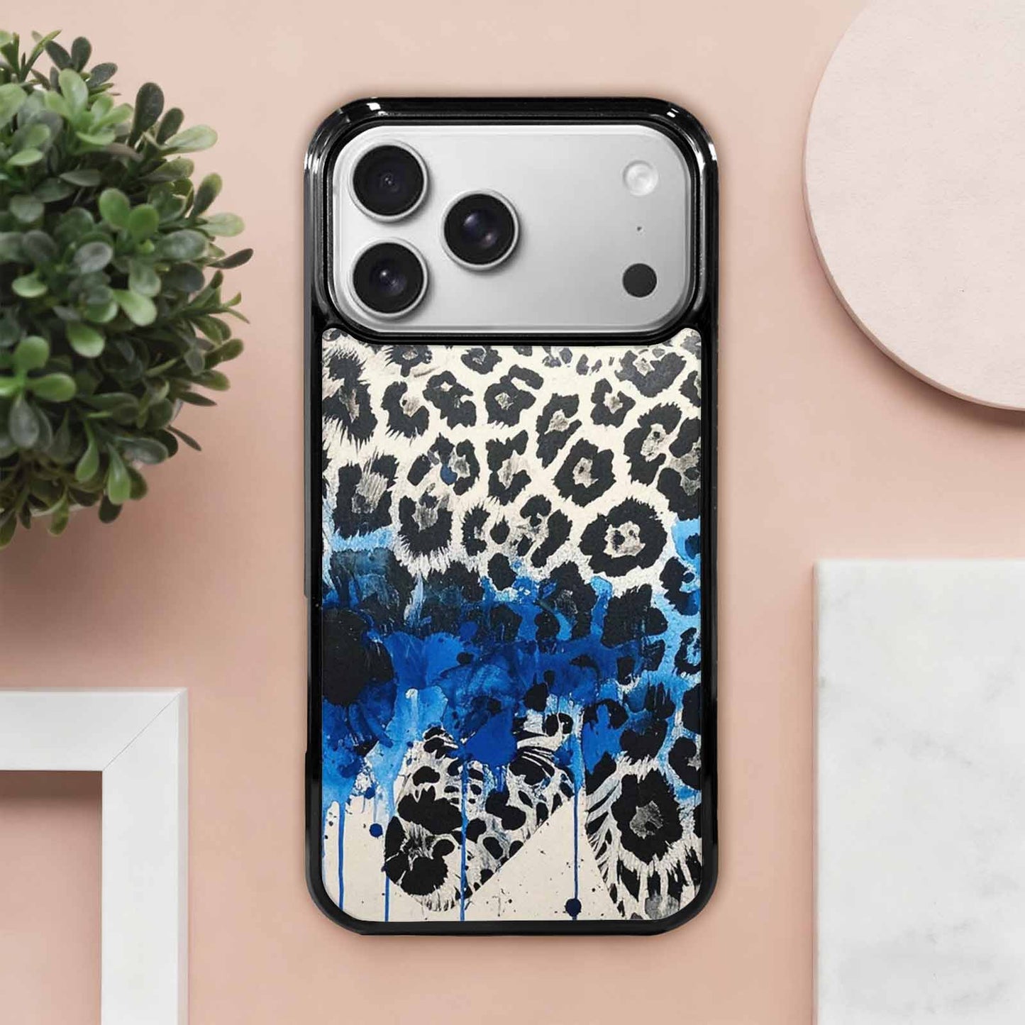 iPhone 17 Pro Max Case — Animal Print Black & Animal Print, Custom Phone Case