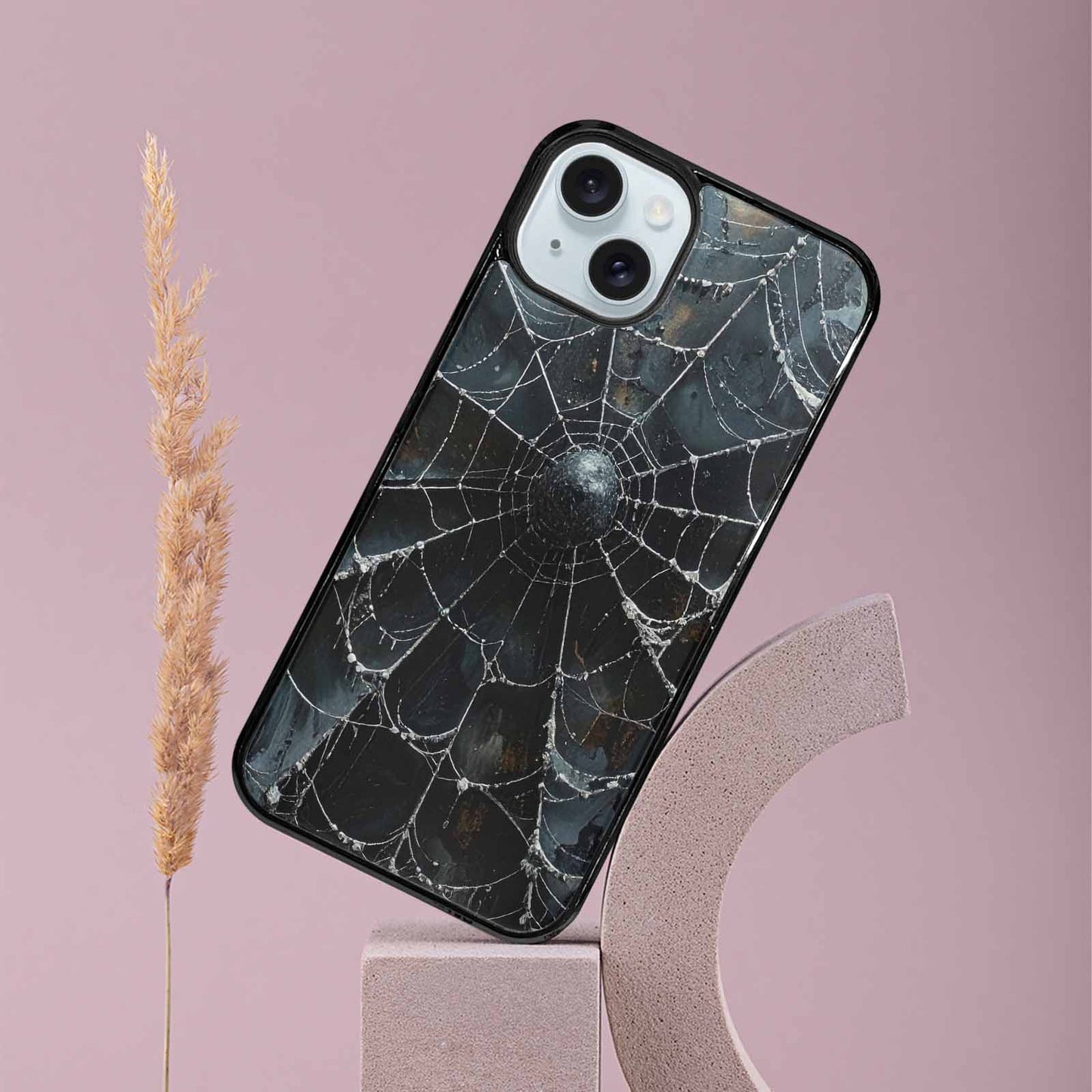 iPhone 15 Plus Case — Spider Web Gothic Spider Web Gothic, Custom Made Phone Cover
