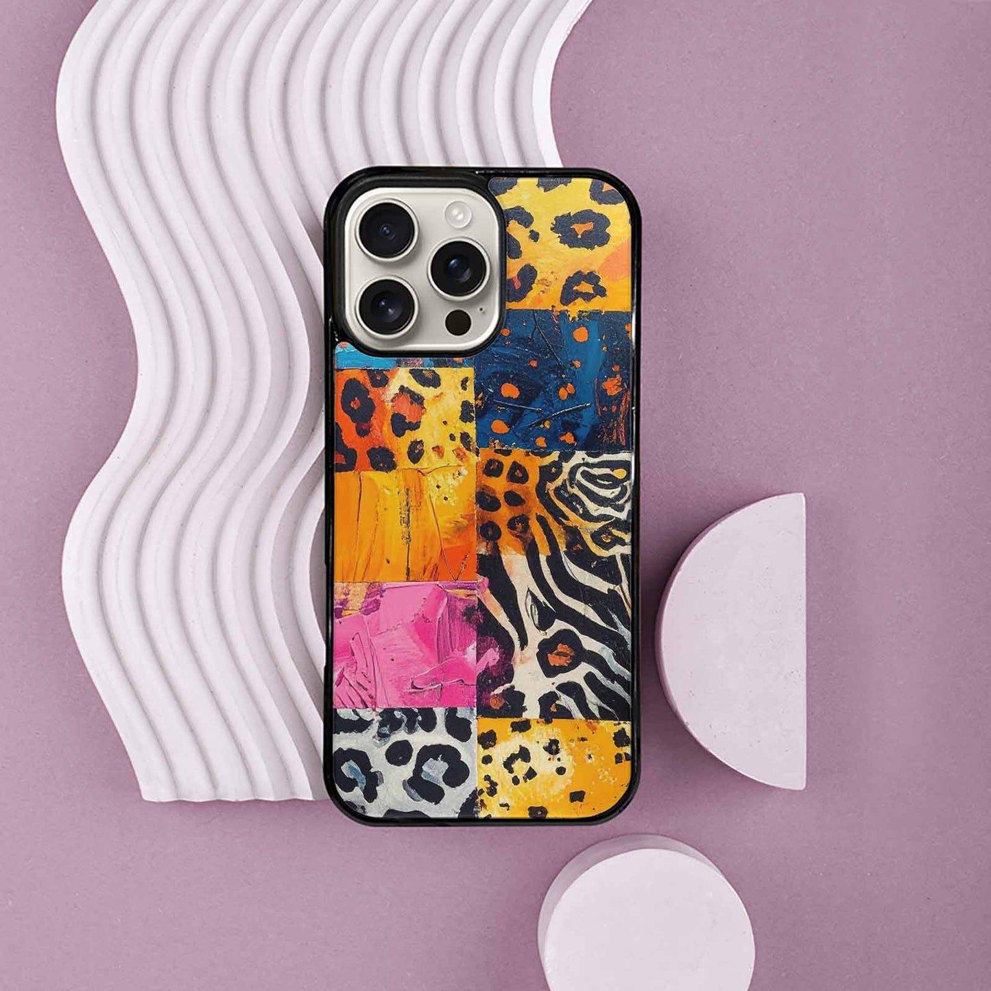 iPhone 16 Pro Max Case — Full Color Vibrantanimal Print A Frq, Customized Protective Case