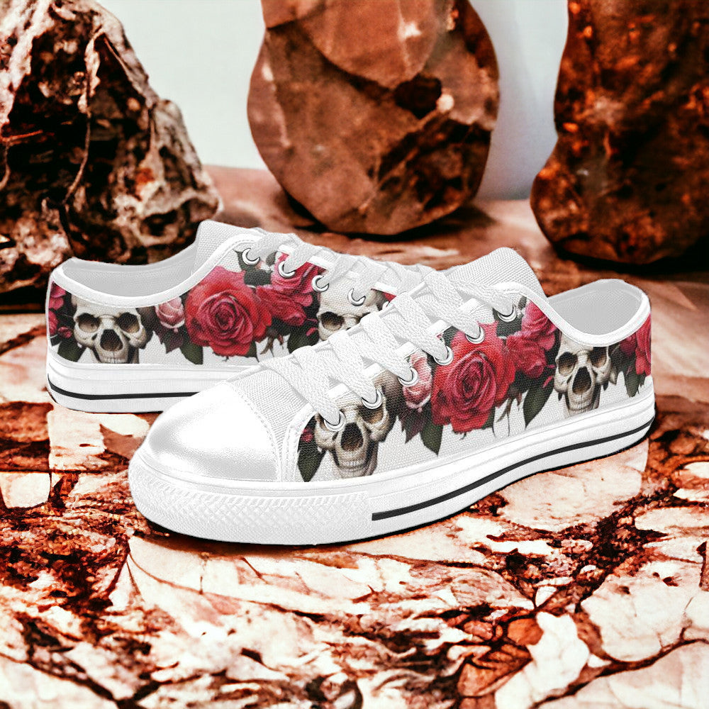 Skulls Roses Deluxe Women - Freaky Shoes®