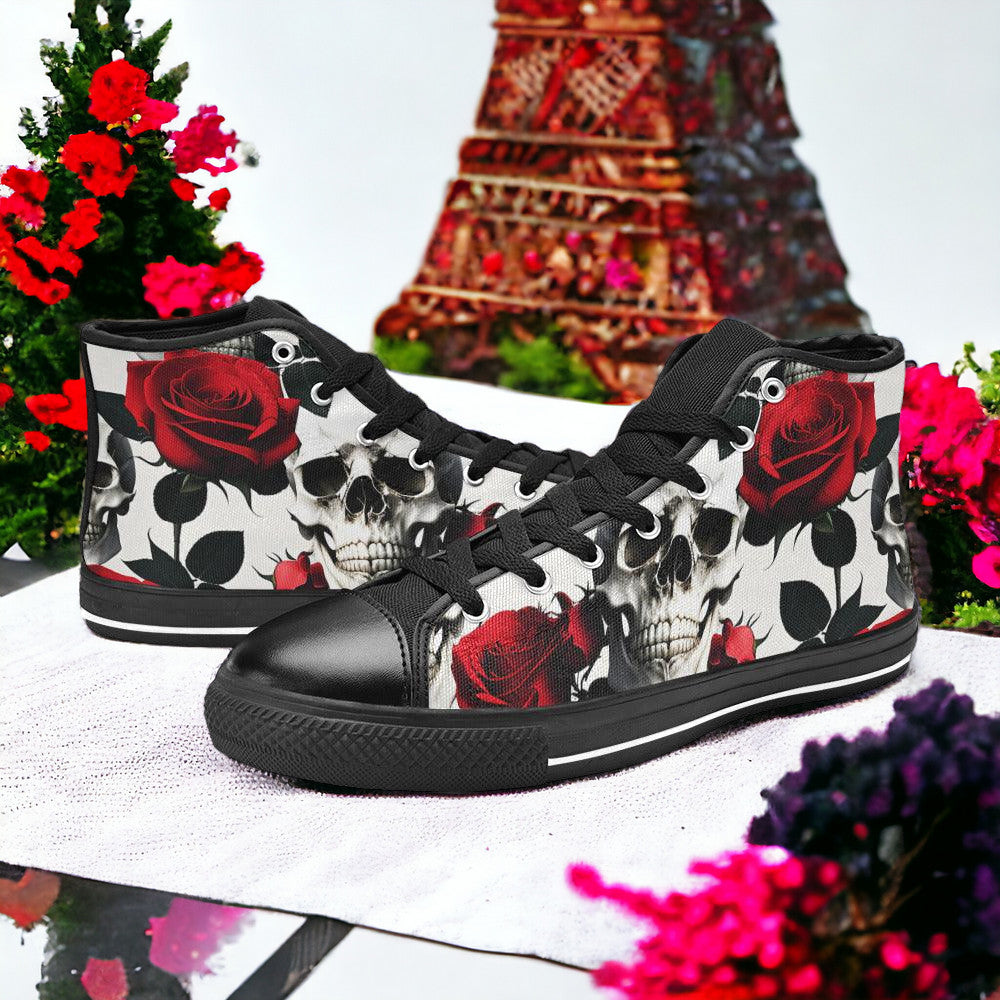 Skulls Roses Deluxe Men - Freaky Shoes®